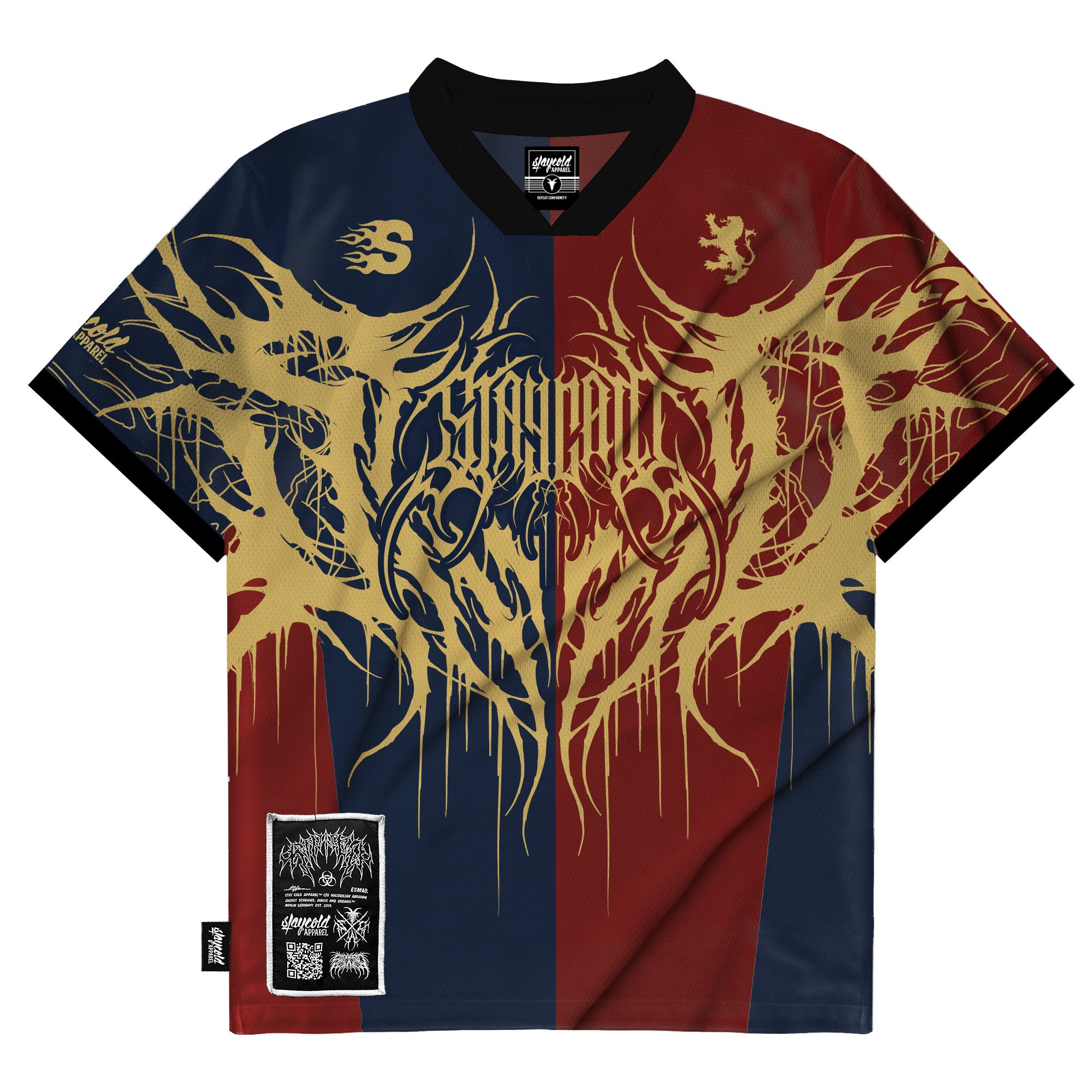 Garnet (allover) - Oversized Jersey (260GSM)