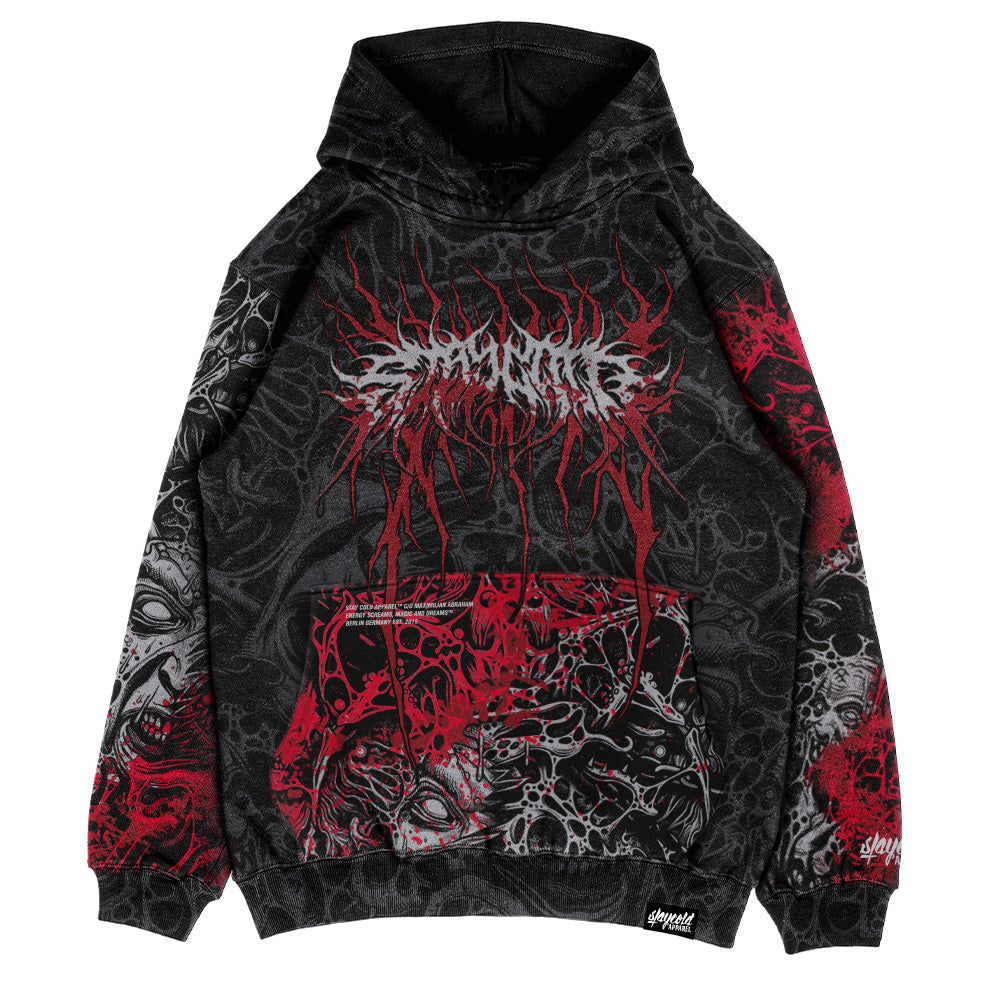 The Hollow Blaze (Splatter) - Oversized Hoodie (350GSM)