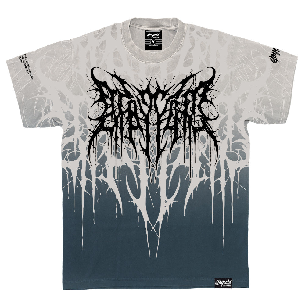 Cold Blooded (Sand Fade) - Oversized T-Shirt (200GSM)