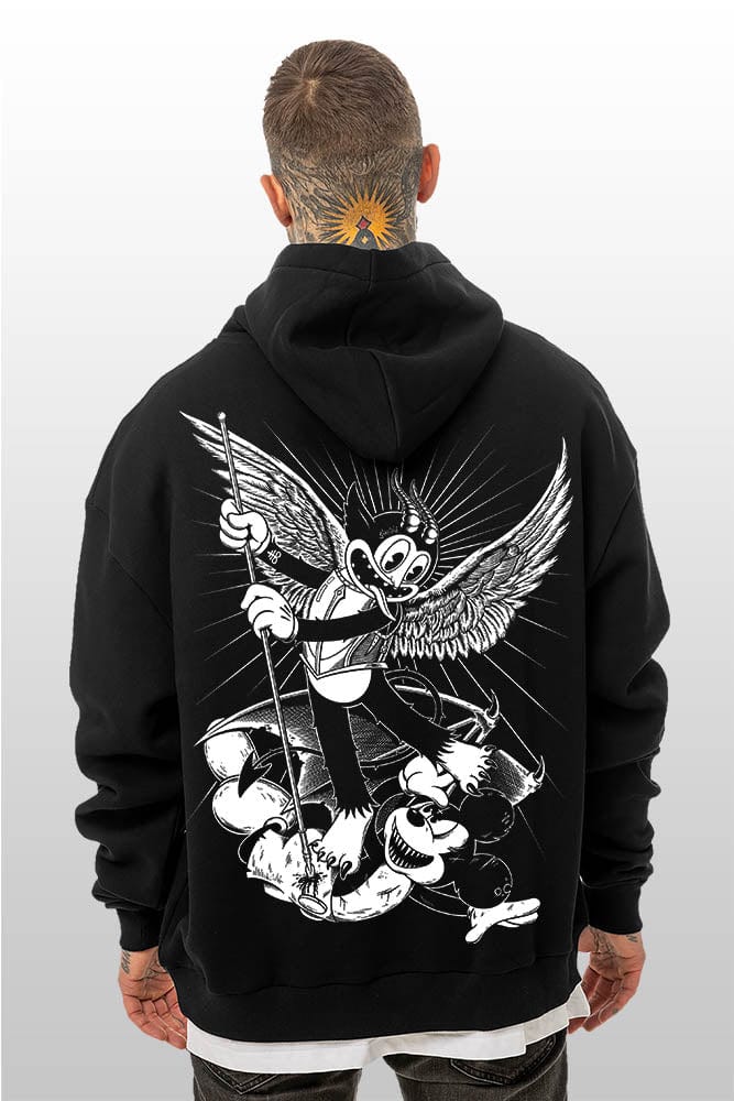Vanquishing Satan - Oversized Hoodie