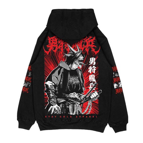 Samurai Demon - Oversized Hoodie