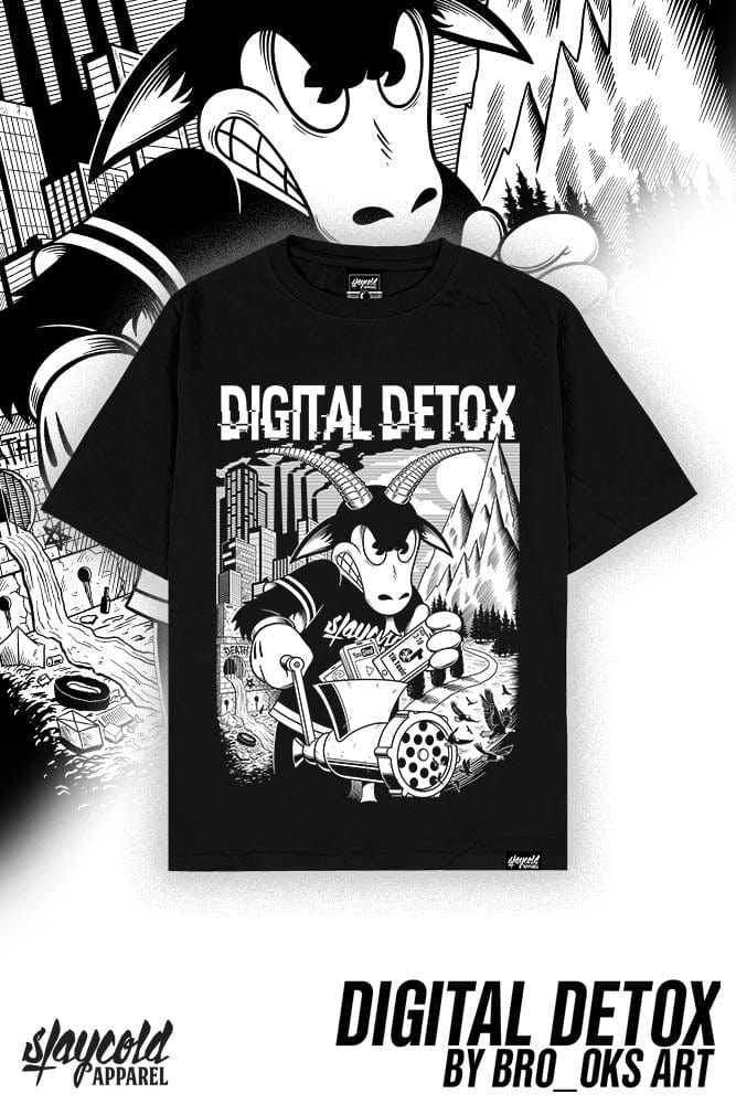Digital Detox - Oversized T-Shirt