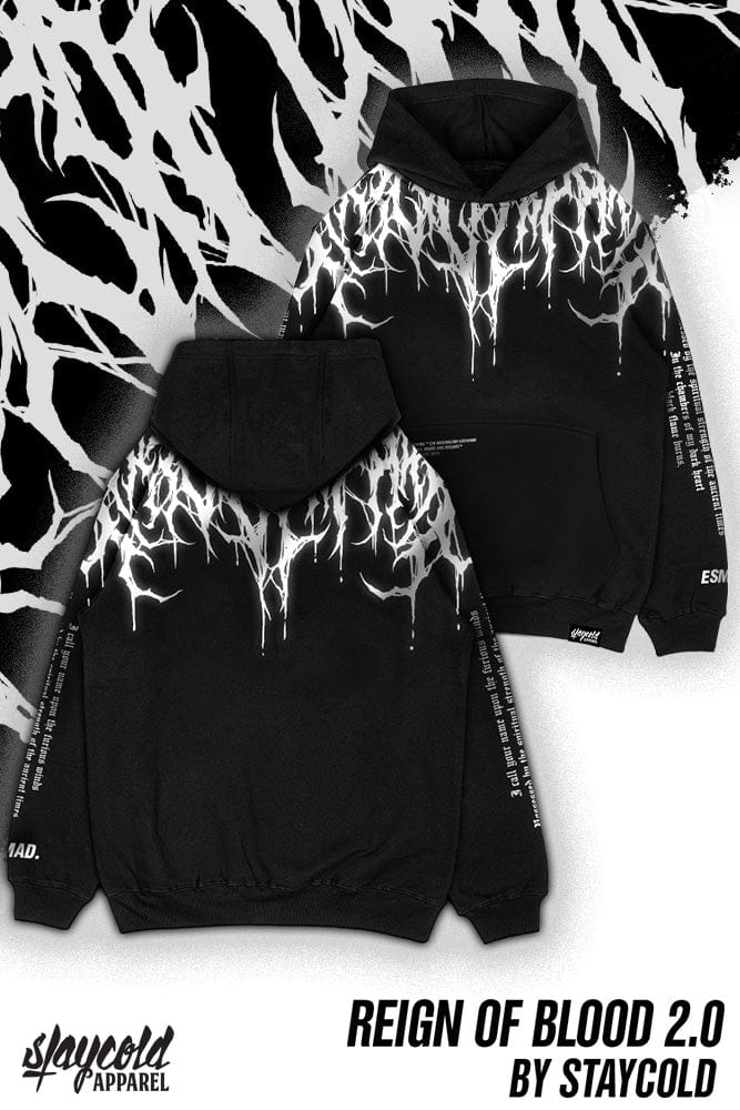 Reign of Blood 2.0 - Heavy Oversized Hoodie 400GSM
