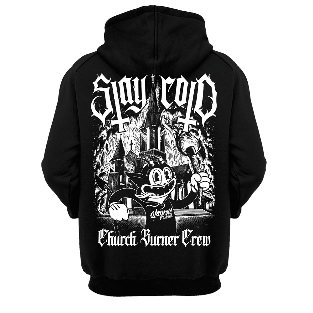 Church Burner Crew - Hoodie Mockup
