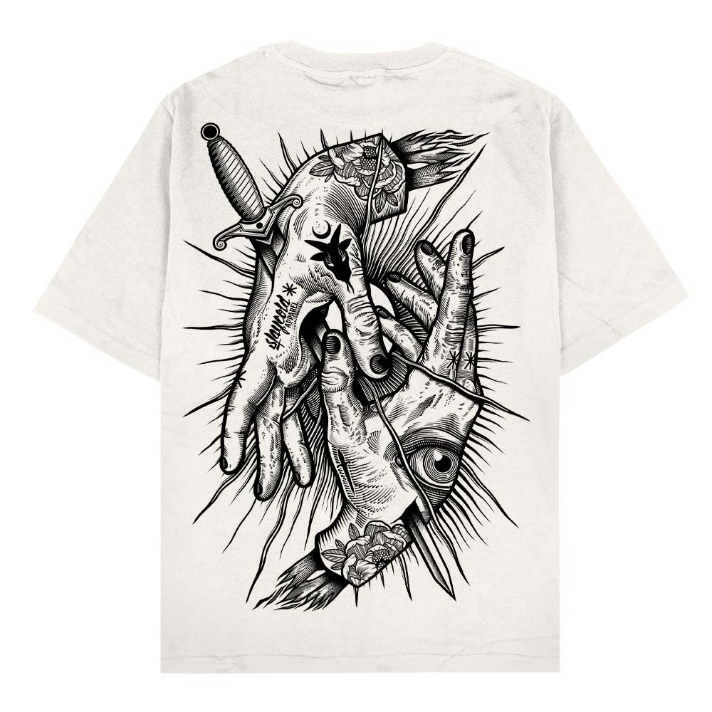 Think Twice - Oversized T-Shirt Mockup