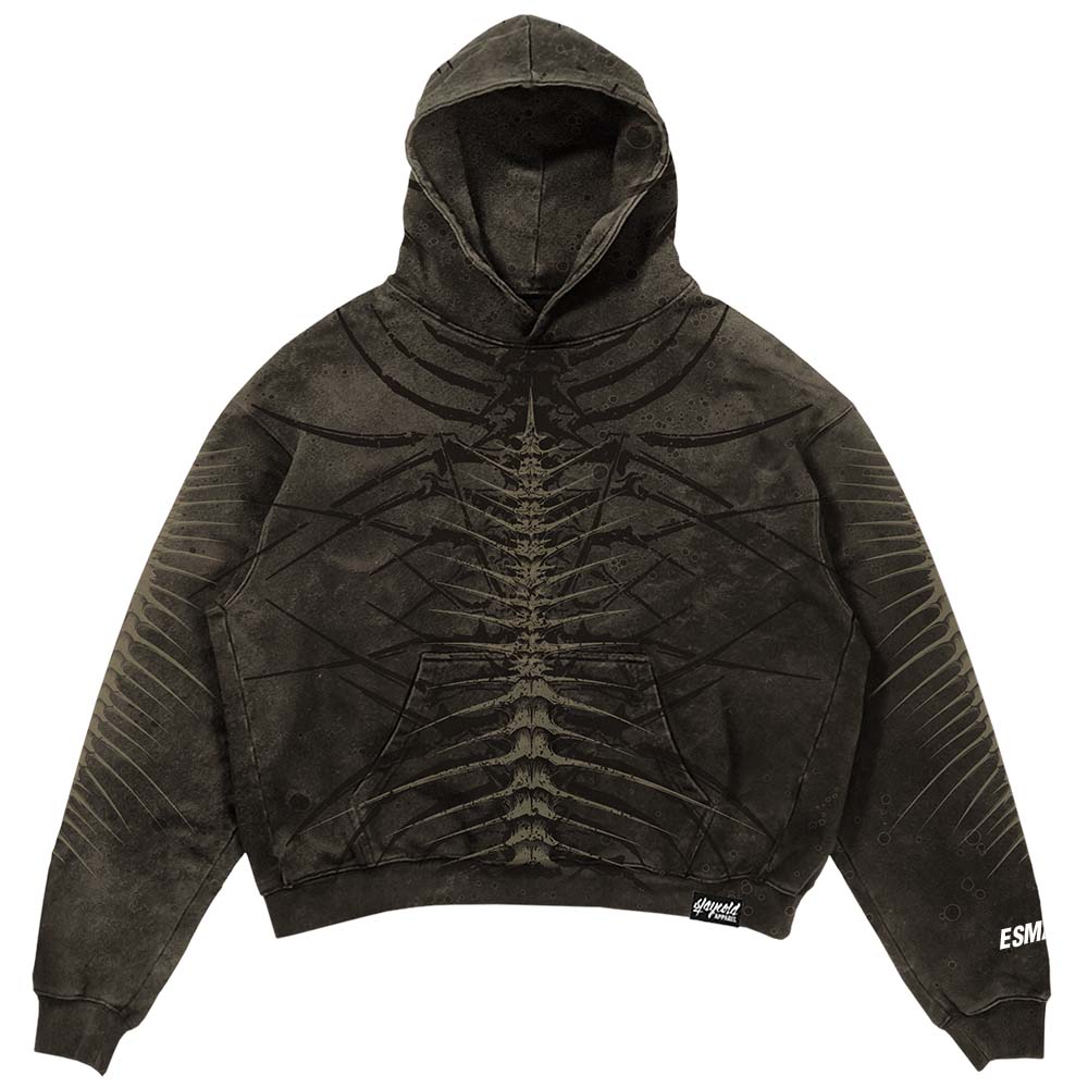 Lineage Of Dusk - Heavy Oversized Hoodie (400GSM) Mockup