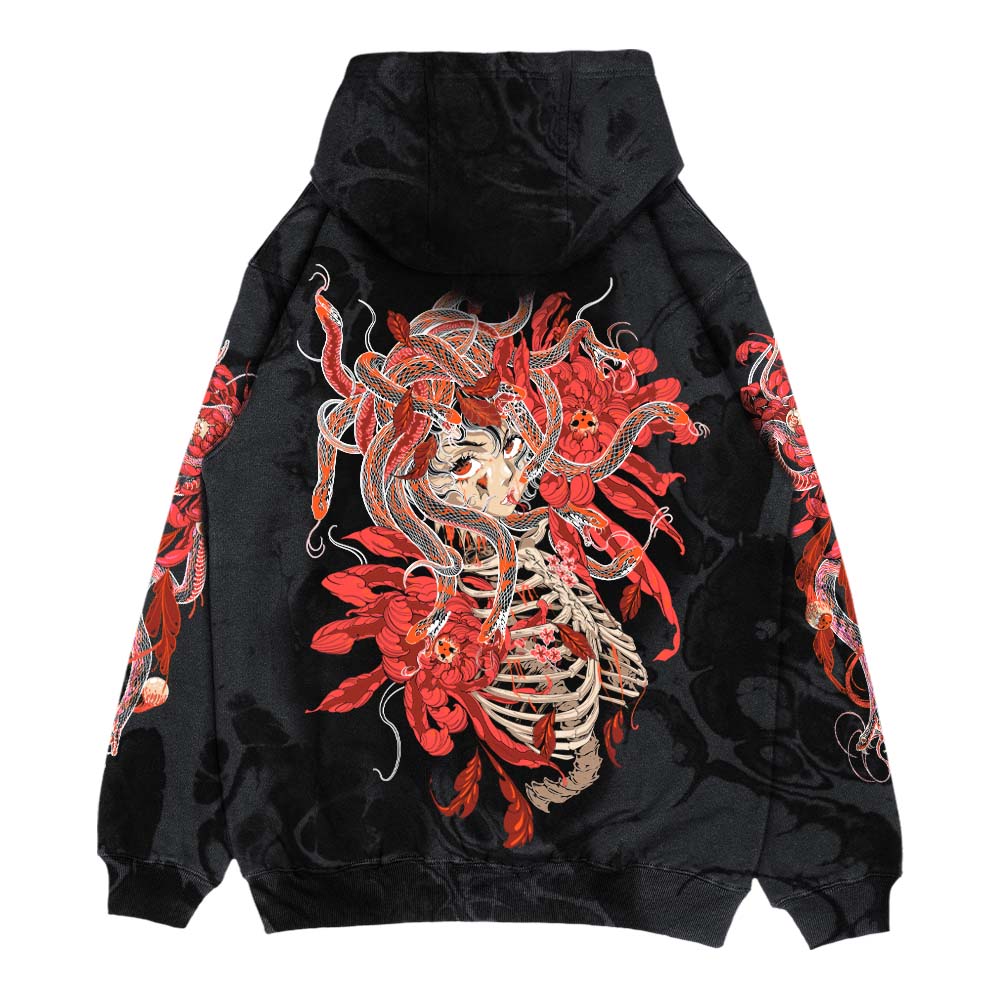 Medusa - Customized Oversized Hoodie (350GSM) Mockup