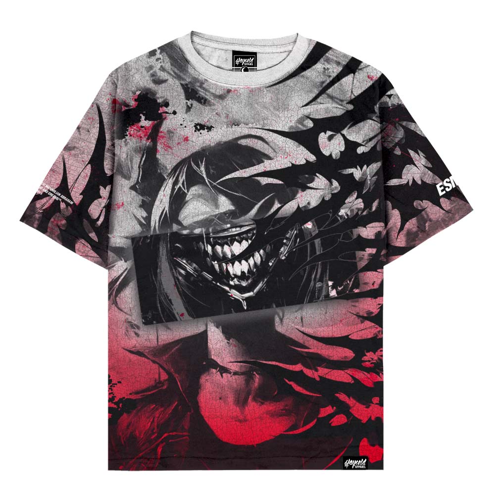 Ghoulgrin (custom) - Oversized T-Shirt (200GSM) Mockup