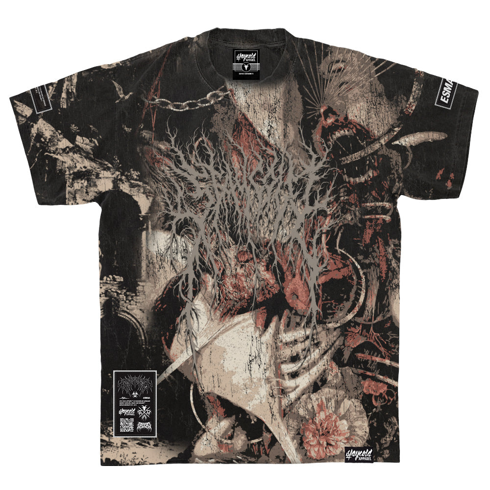 Bloodstained (custom) - Heavy Oversized T-Shirt (250GSM)