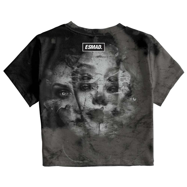 Trinity (Custom) - Crop T-Shirt (200GSM) Mockup