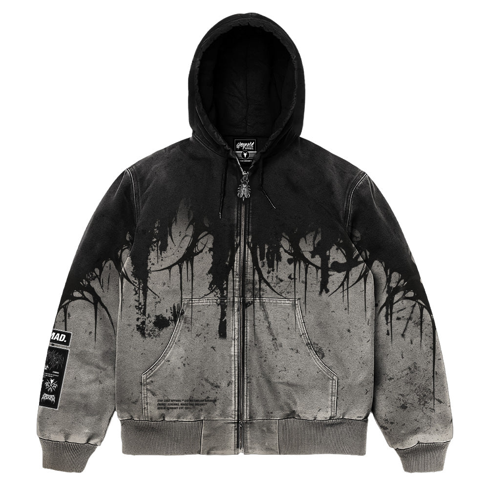 Bone Forge (half half) - Workwear Jacket (350GSM)