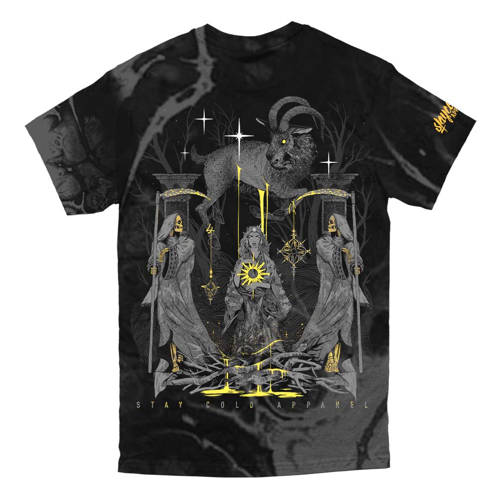 Full Moon Ritual - Customized Regular T-Shirt 200GSM Mockup