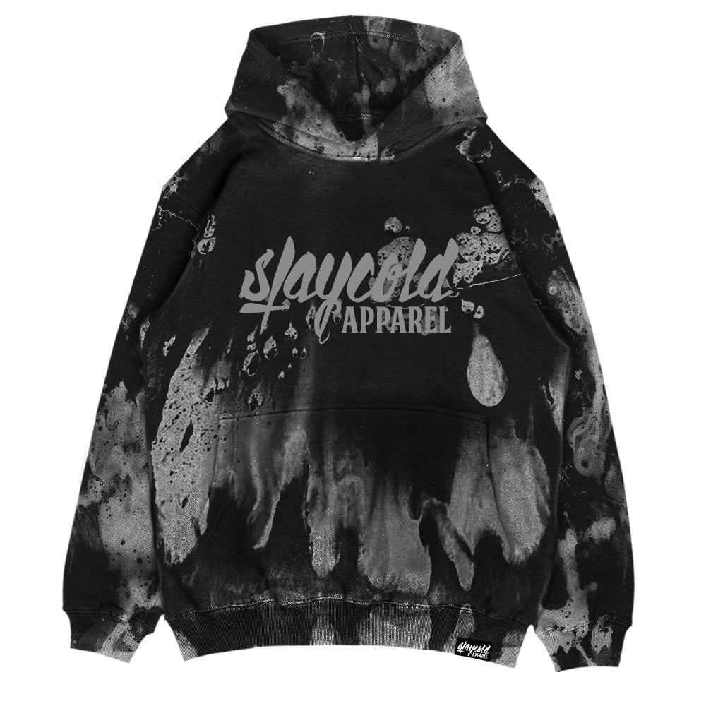 Stay Cold Logo (grey dye) - Oversized Hoodie (350GSM) Mockup