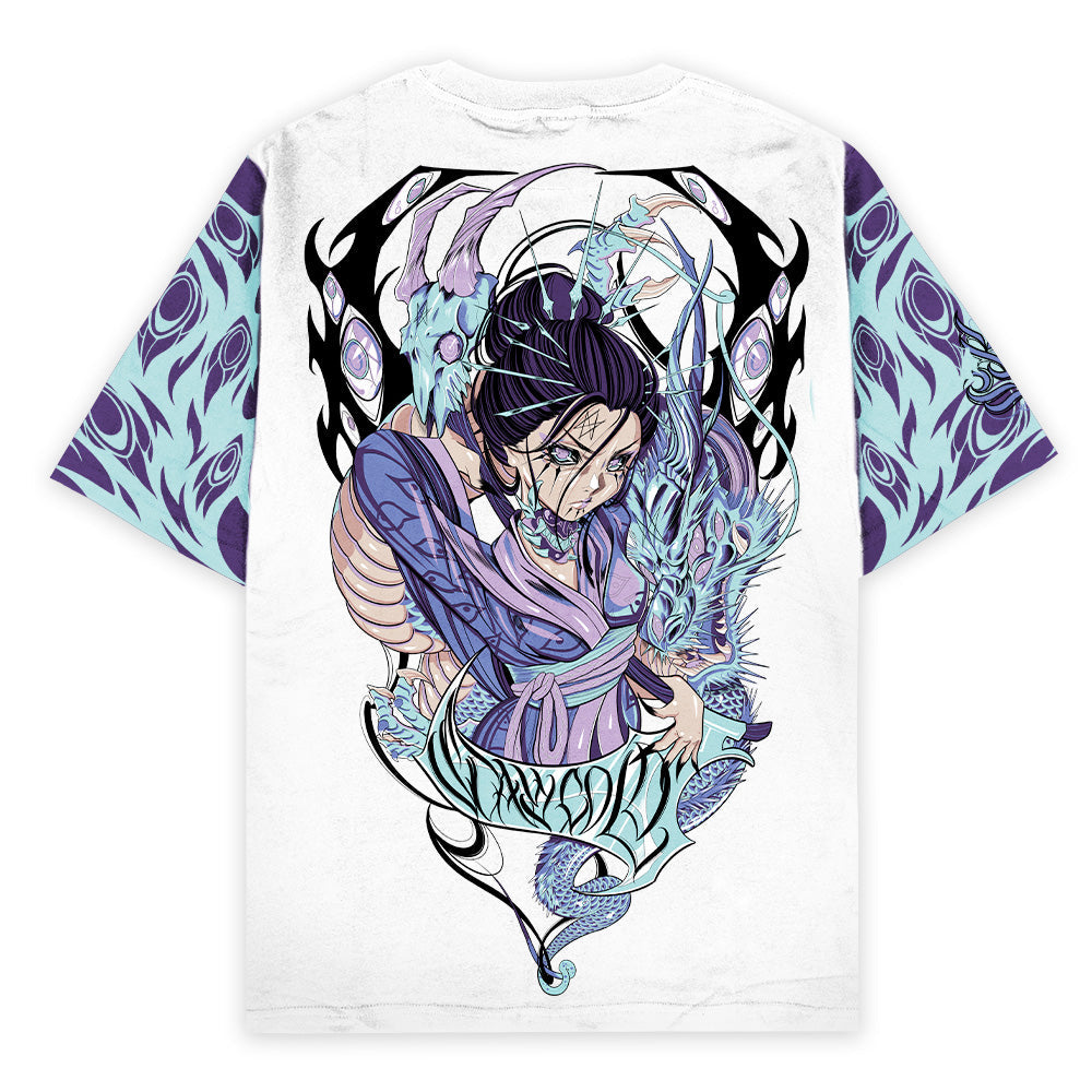 Geisha Reaper (sadkaya) - Oversized T-Shirt (200GSM)