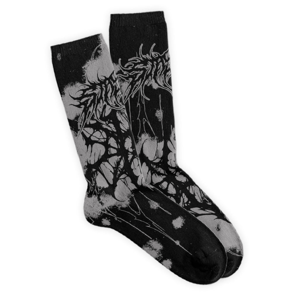 Daggerwave (Grau) - Komfortsocken