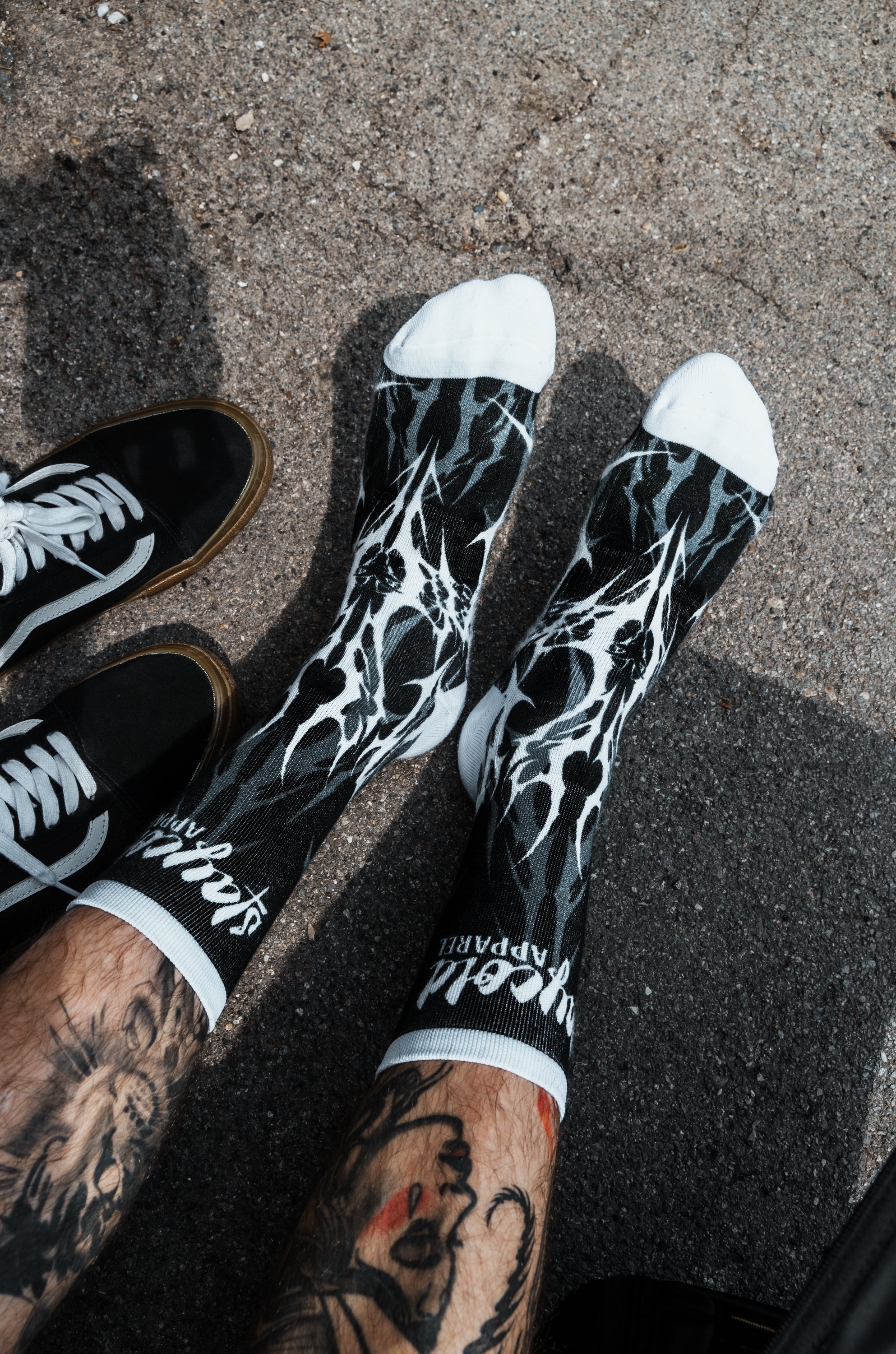 Eternal Conquest - Comfort Socks (White)