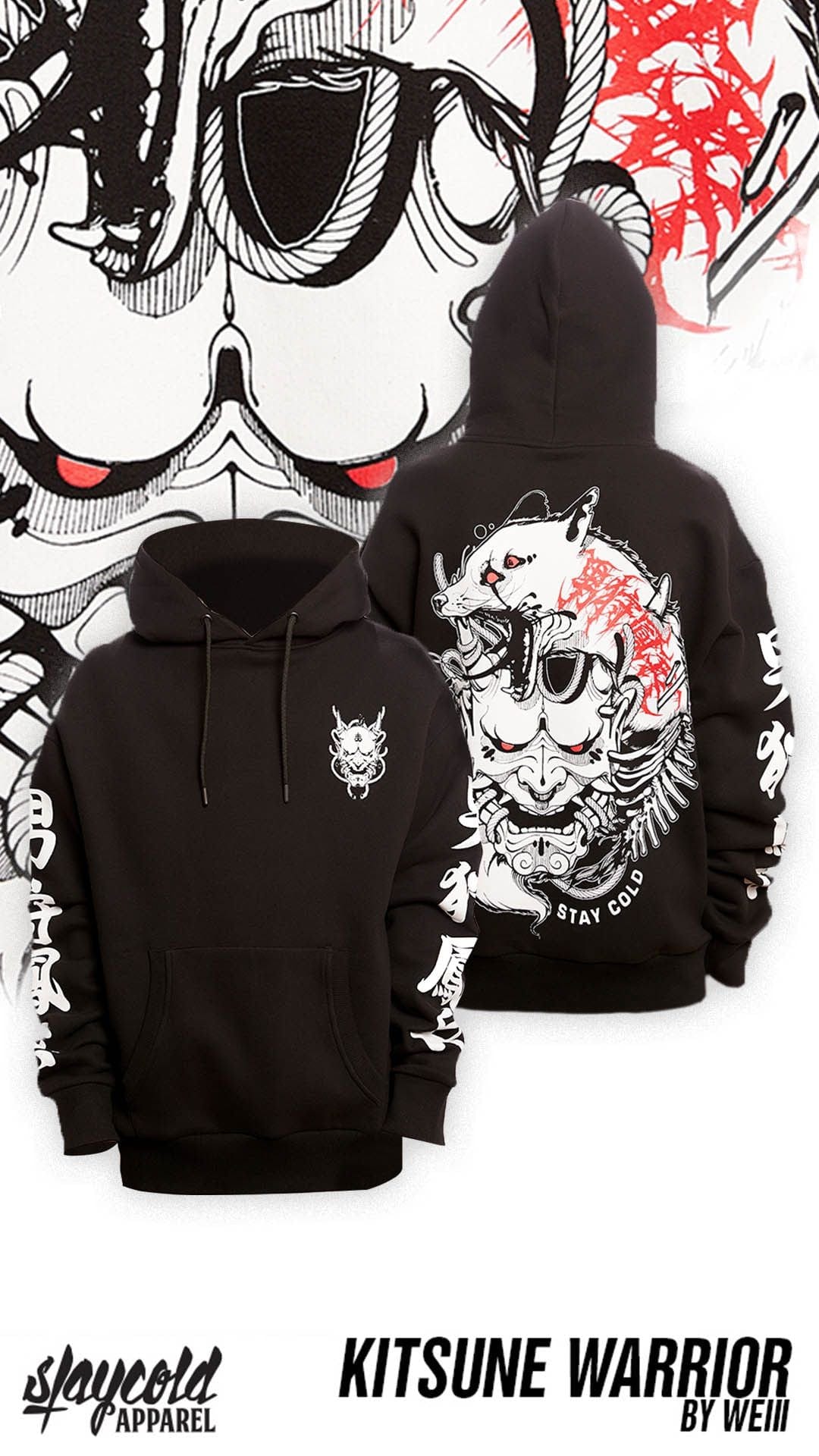 Hannya Fox - Hoodie