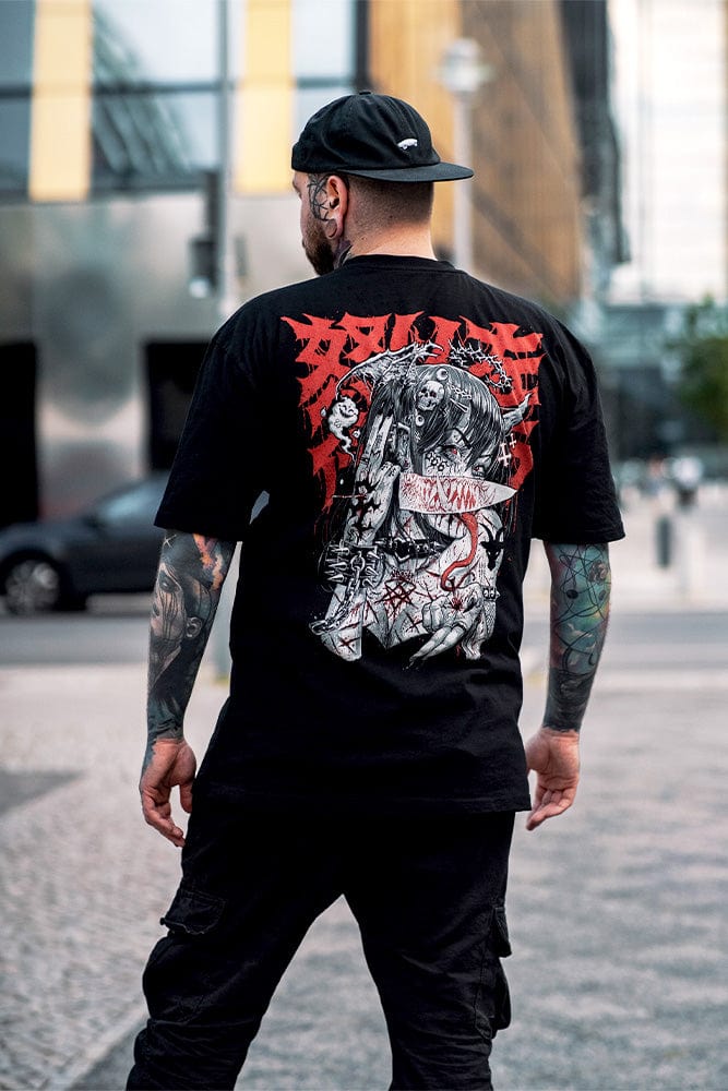 Grim Grin - Oversized T-Shirt