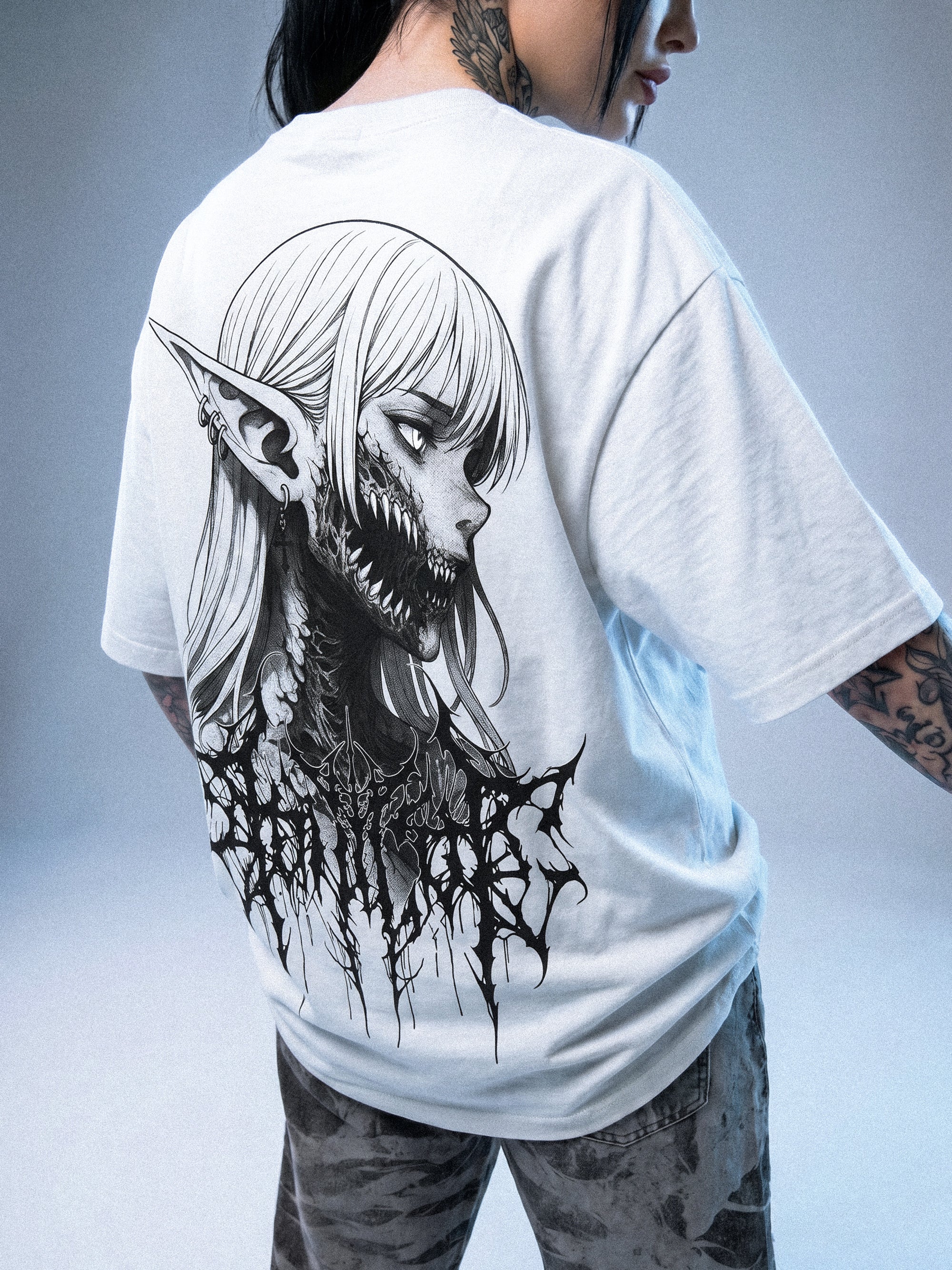 Ashmouth (White) - Regular T-Shirt (200GSM)
