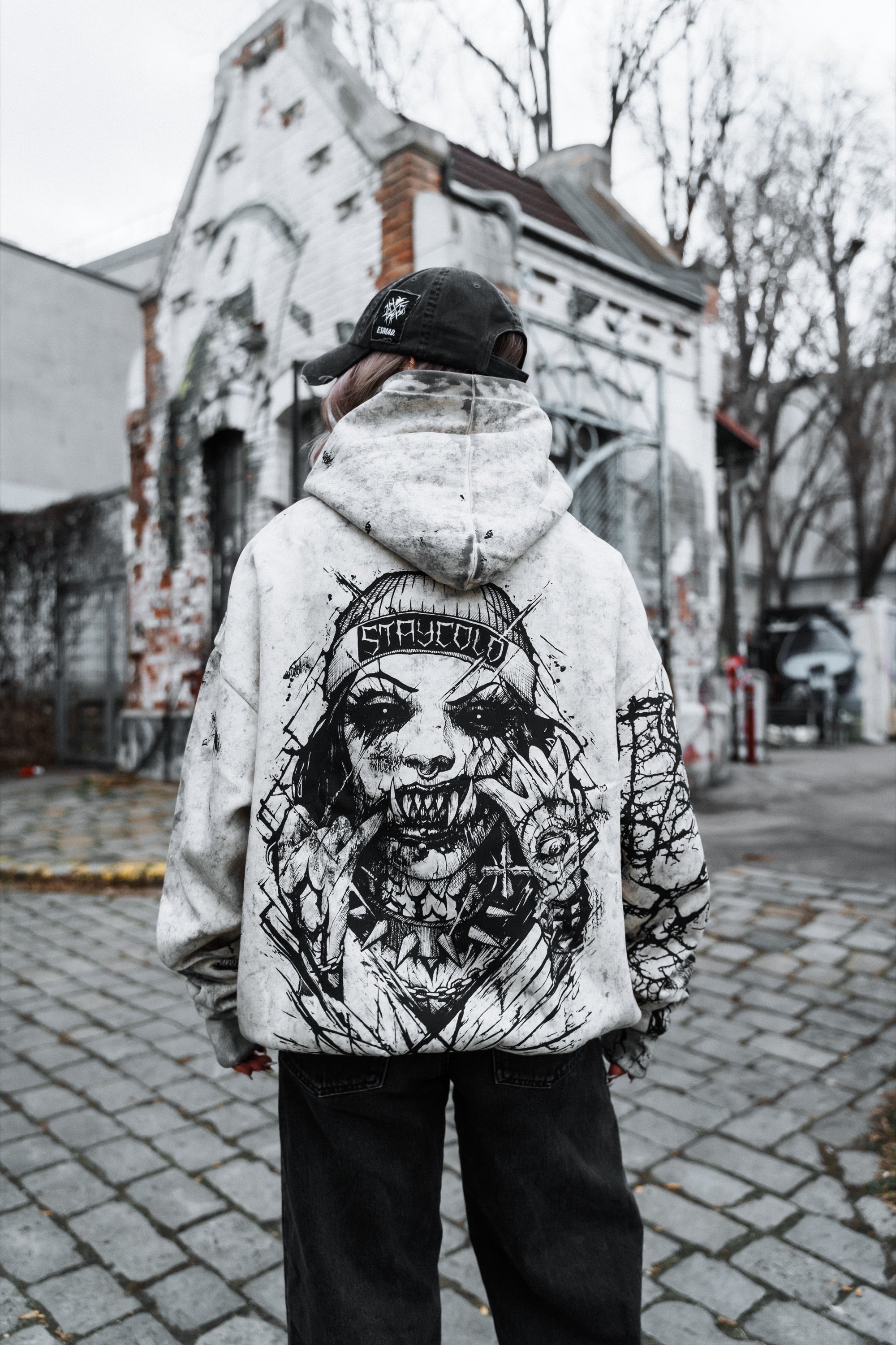 Attitude (Sand) - Oversized Hoodie (350GSM)