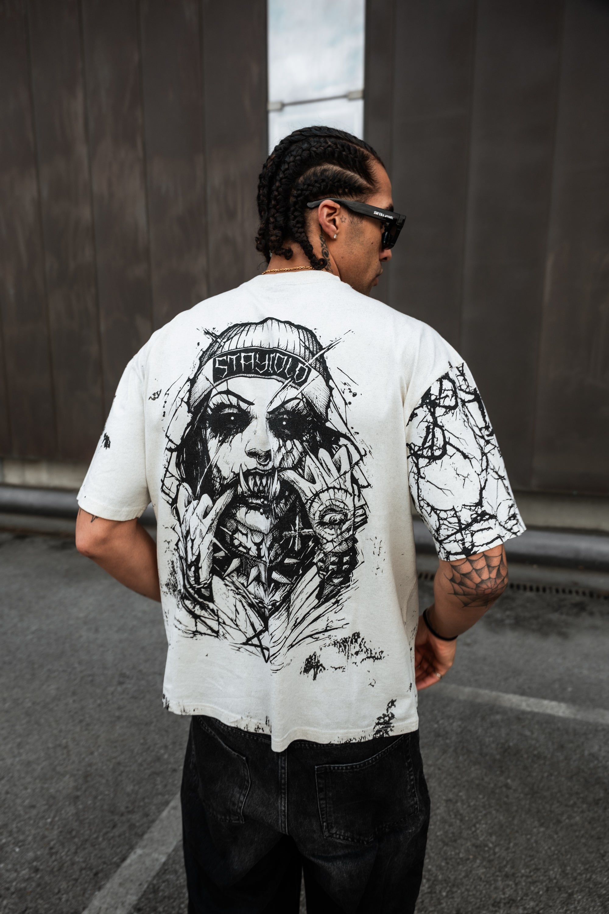 Attitude (Dirty Sand) - Oversized T-Shirt (200GSM)