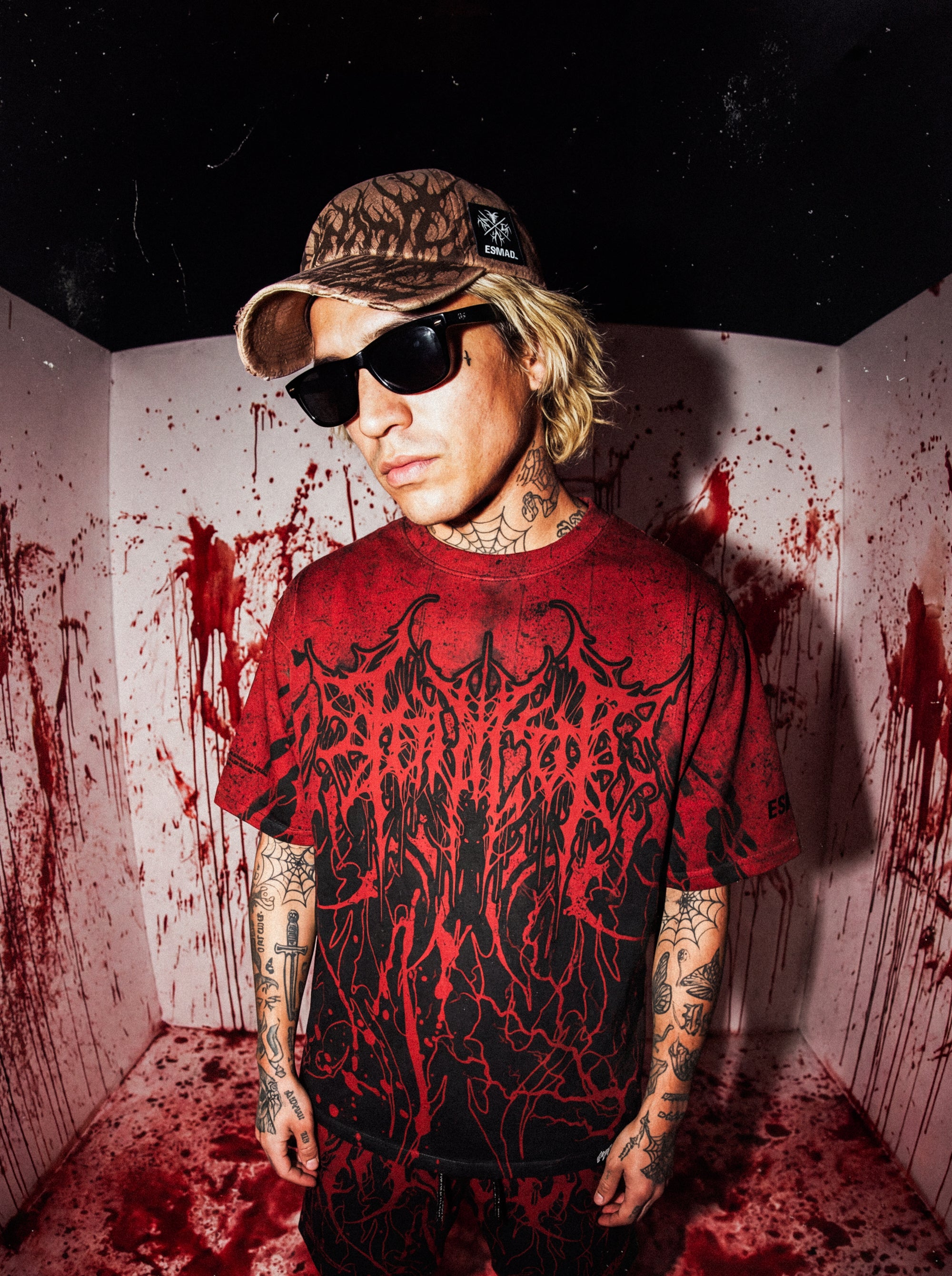 Bloodspawn (rusty red) - Oversized T-Shirt (200GSM)