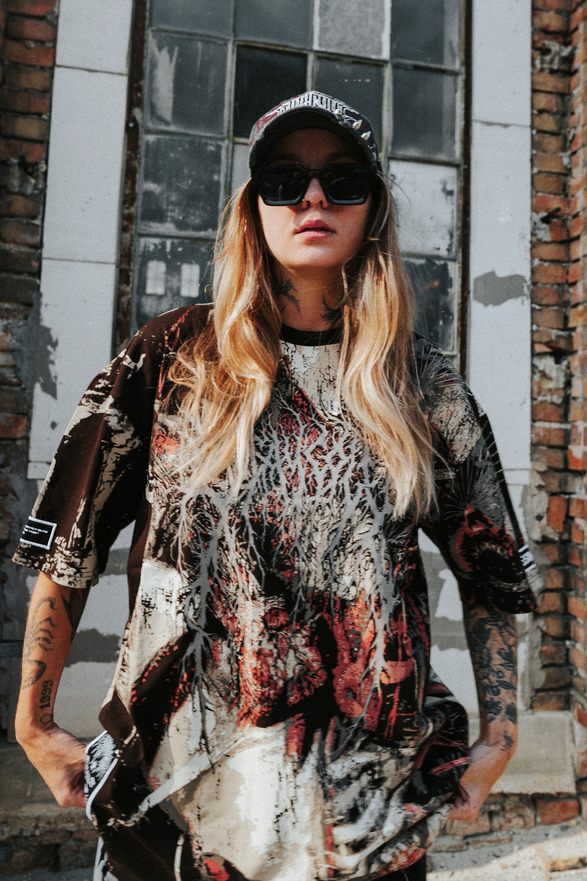 Bloodstained (custom) - Heavy Oversized T-Shirt (250GSM)