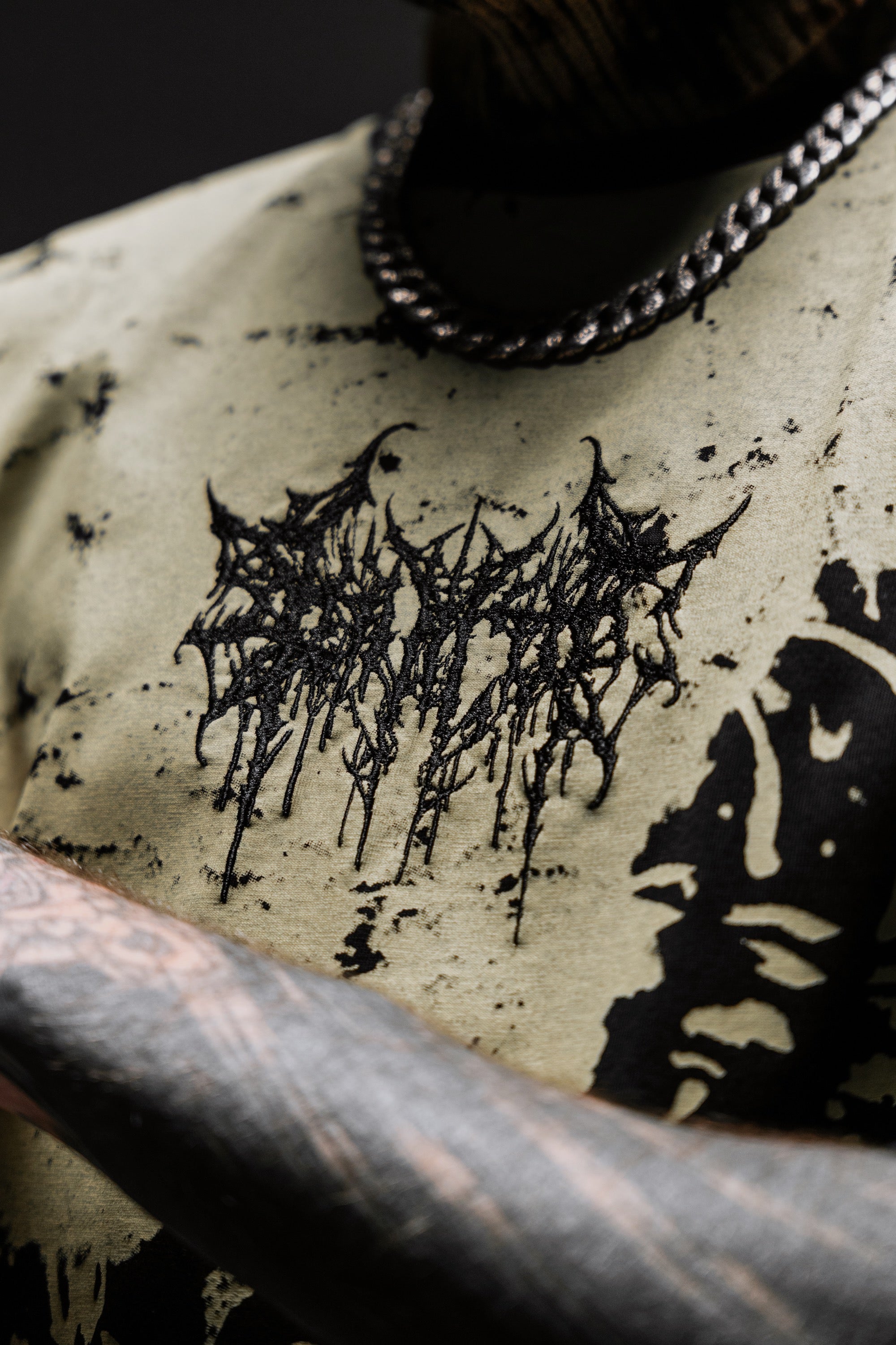 Bonesmoker (Black) - Oversized T-Shirt (200GSM)