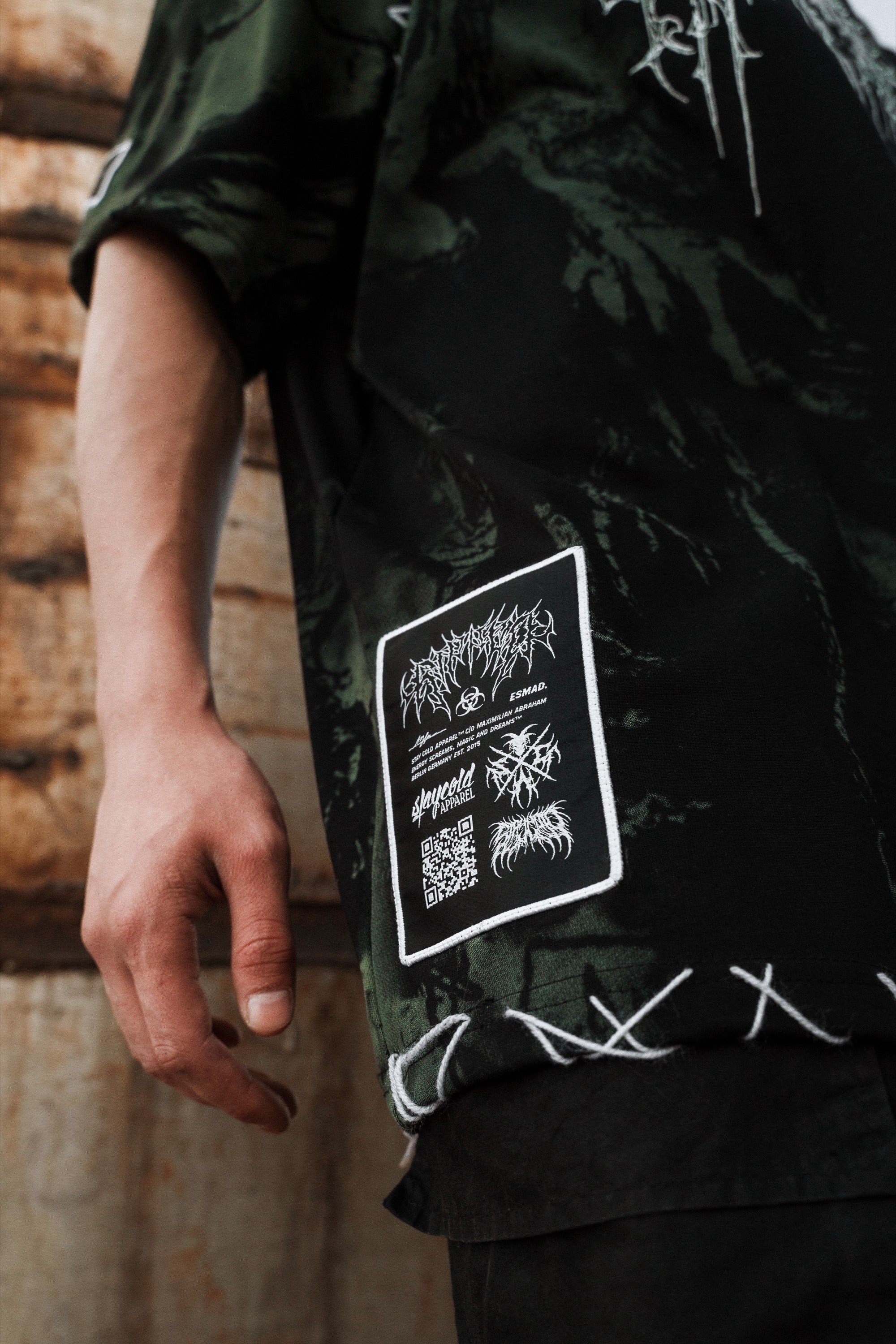 Chamber Of Chaos - Heavy Oversized T-Shirt (mentol) 250GSM