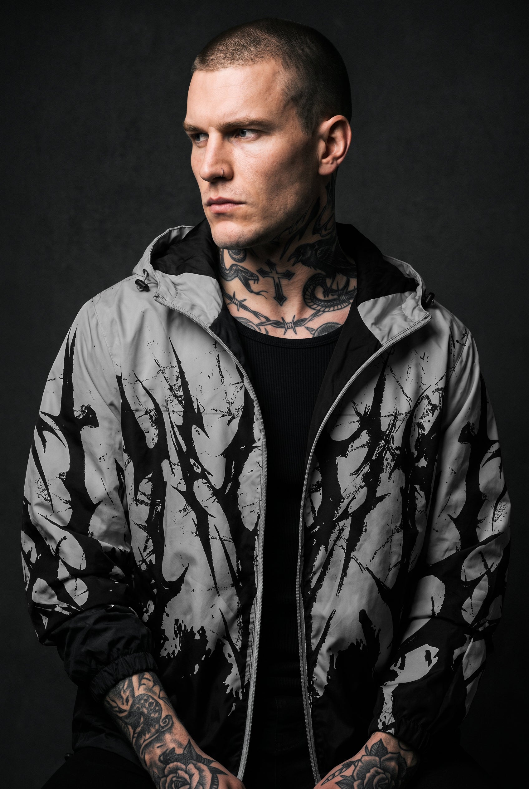 Chrome Scars (3M Reflective) - Windbreaker
