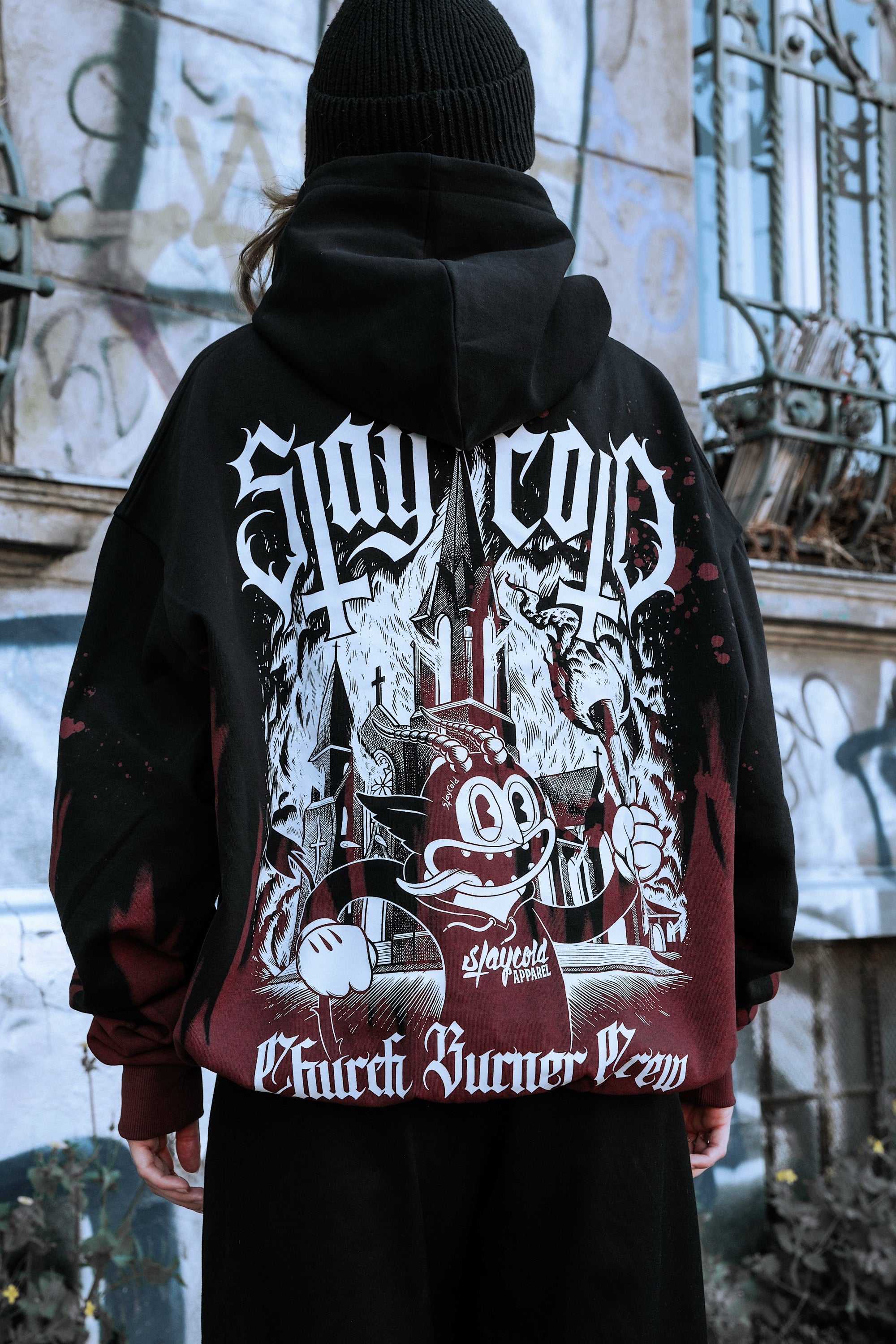 Church Burner Crew - Customized Oversized Hoodie (350GSM)