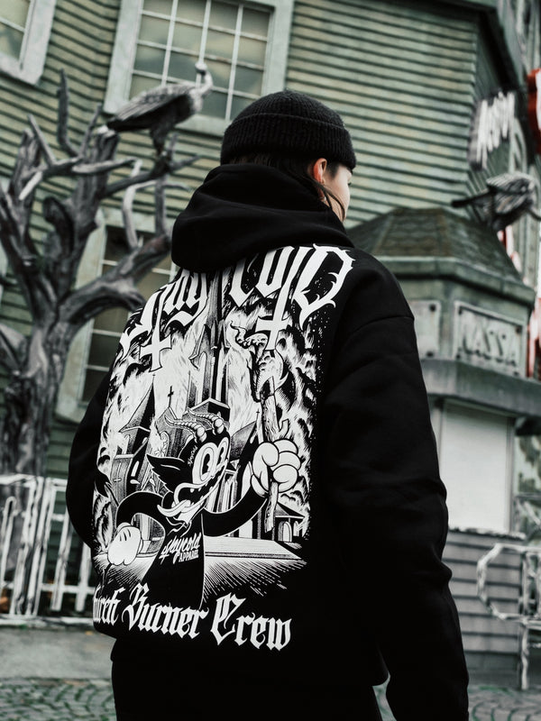 Church Burner Crew - Hoodie Lifestyle Image