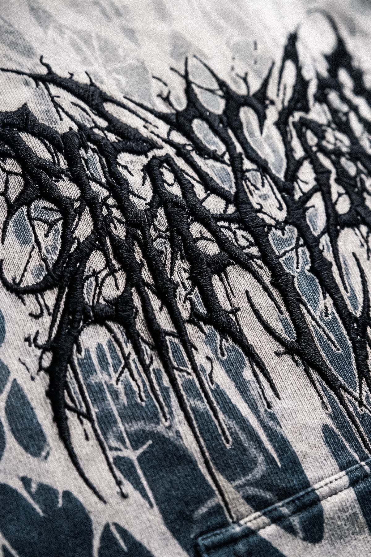 Cold Blooded (Sand Fade) - Heavy Oversized Hoodie (400GSM)