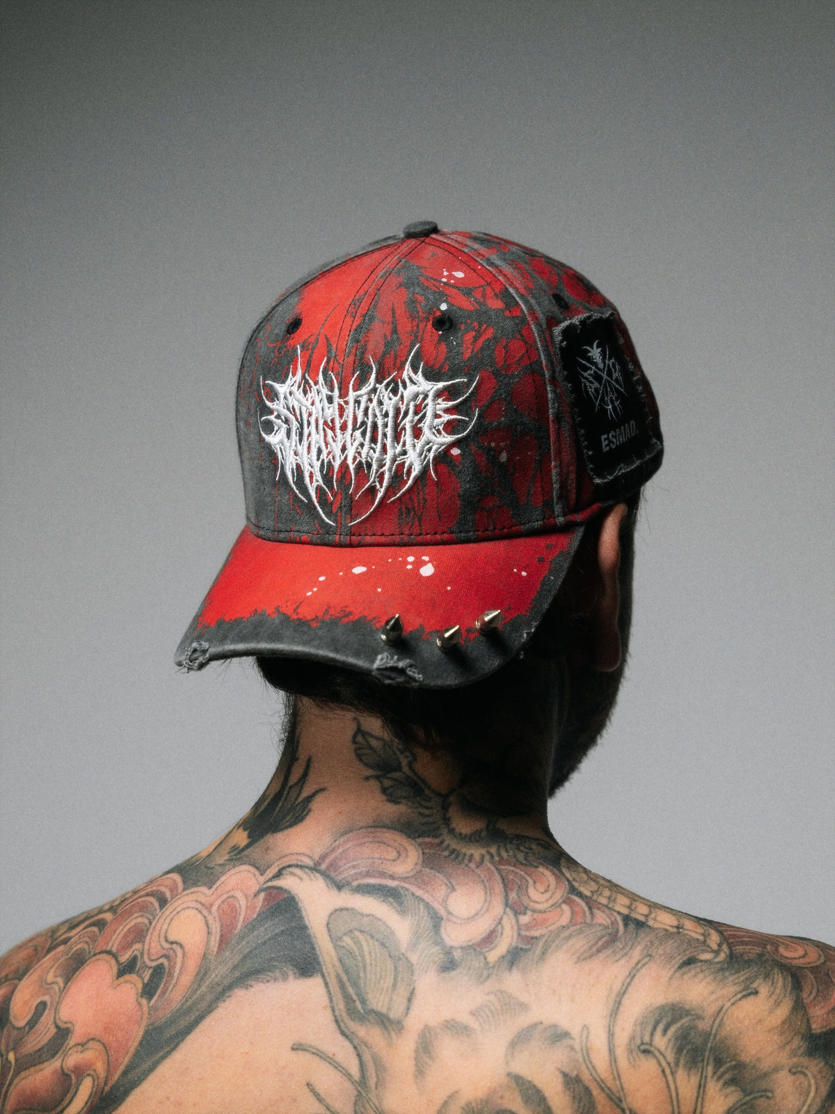 Core Burn (Red) - Distressed Baseball Cap