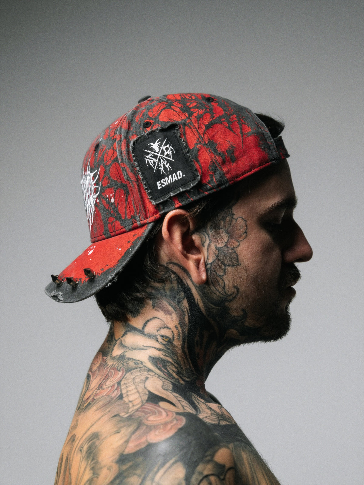 Core Burn (Red) - Distressed Baseball Cap