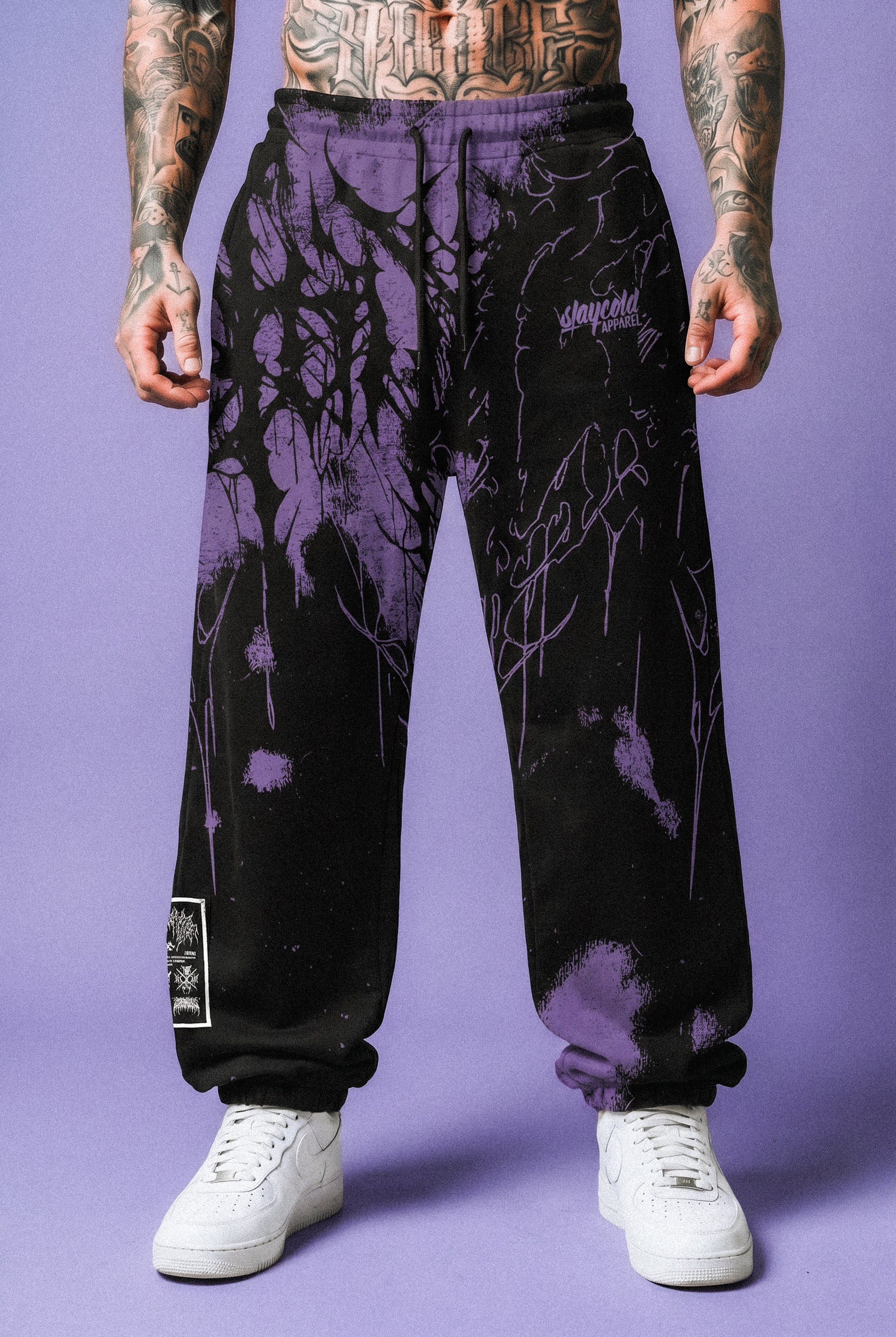 Daggerwave (purple) - Sweatpants (350GSM)