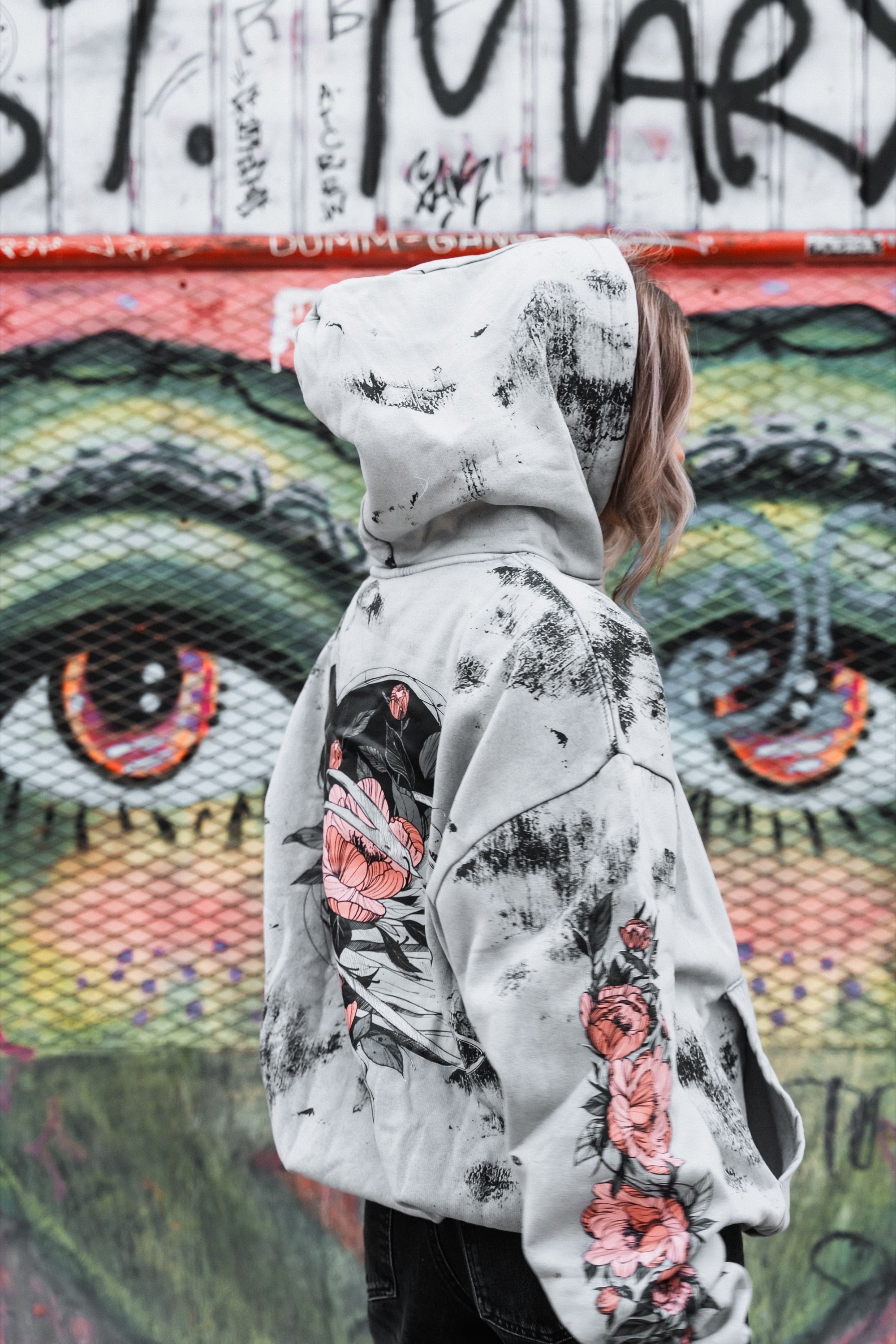 Dead Bloom (Acid) - Oversized Hoodie (350GSM)