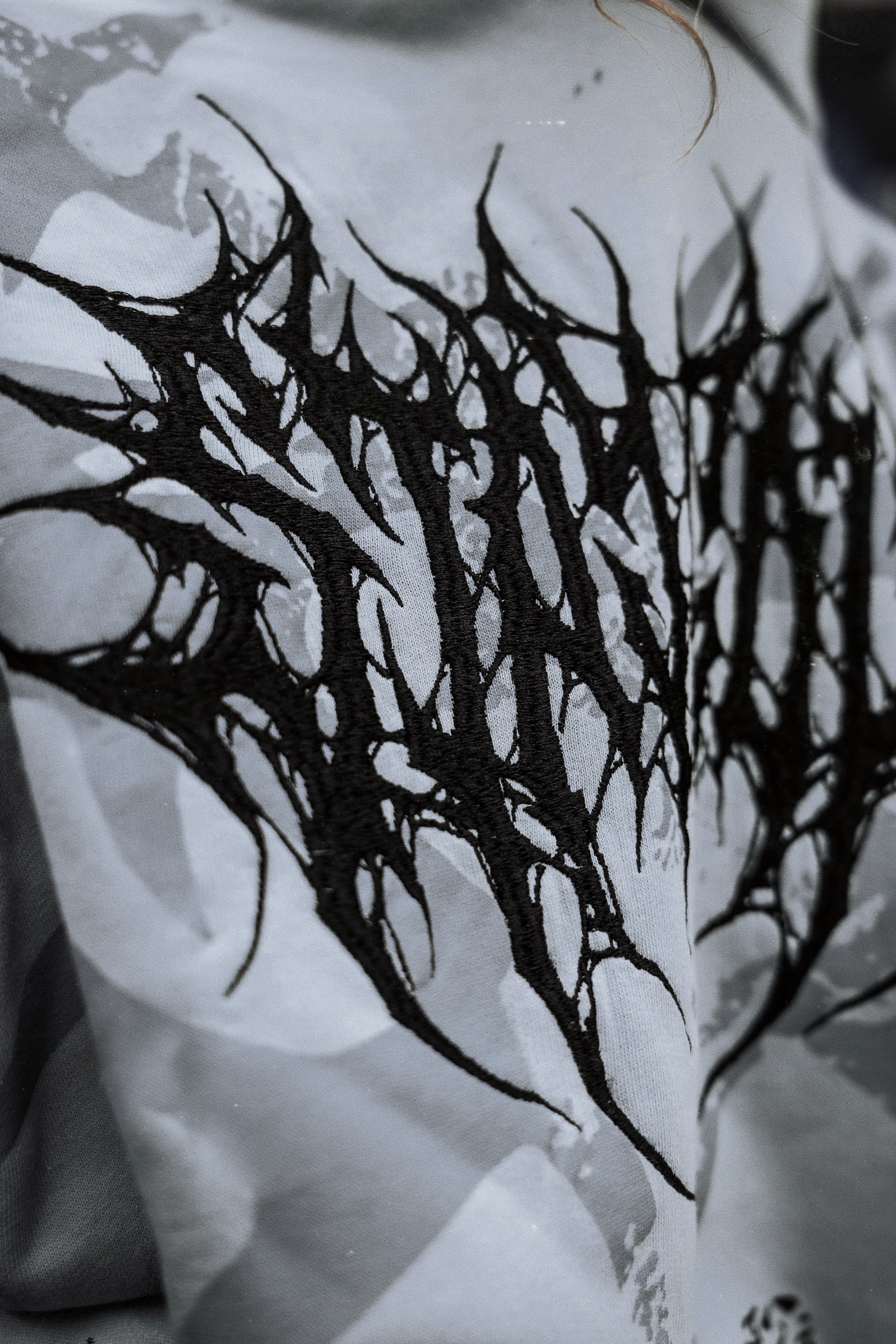 Earthworn (light blue) - Heavy Oversized Hoodie (400GSM)