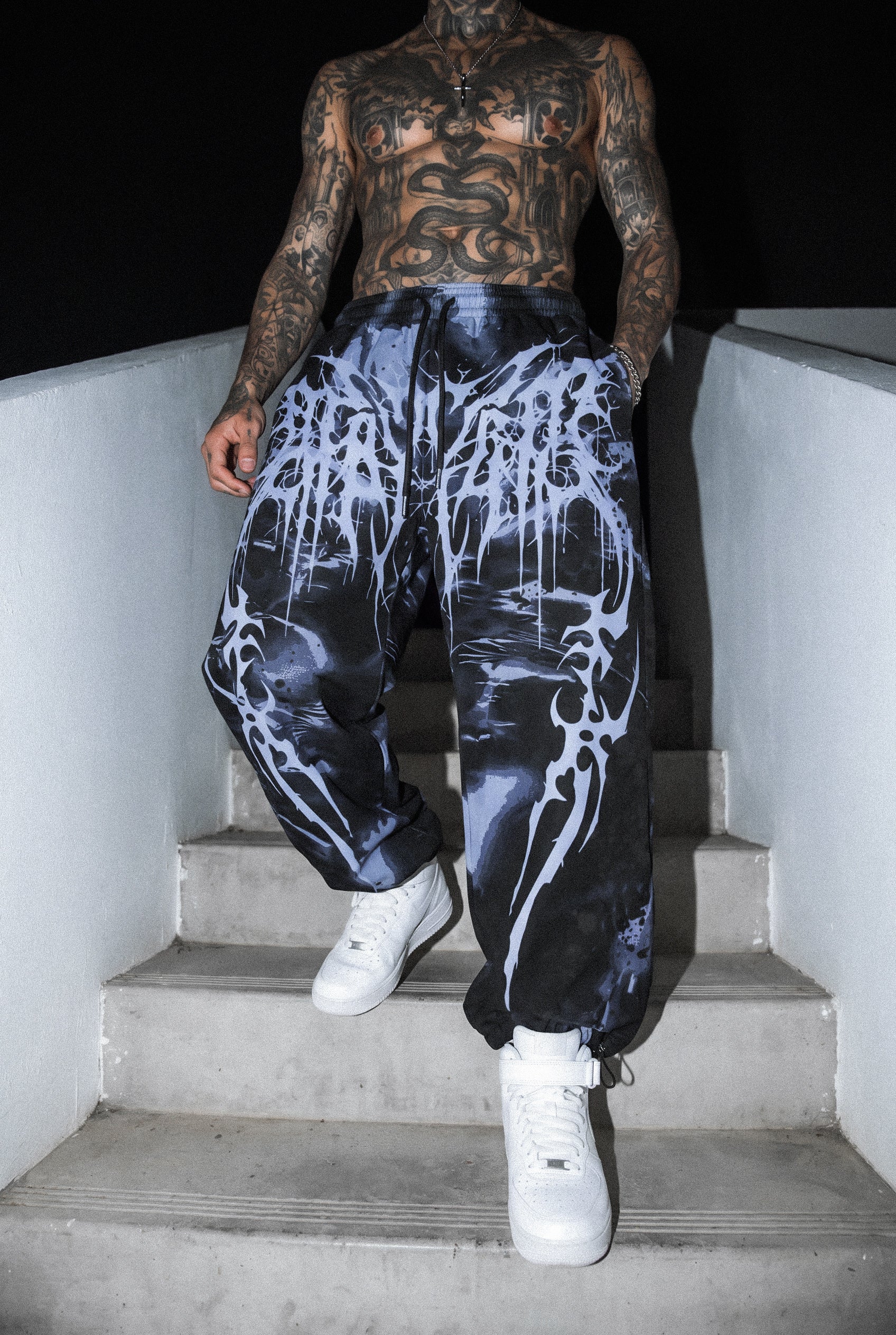 Eternal Winter (Blue) - Track Pants