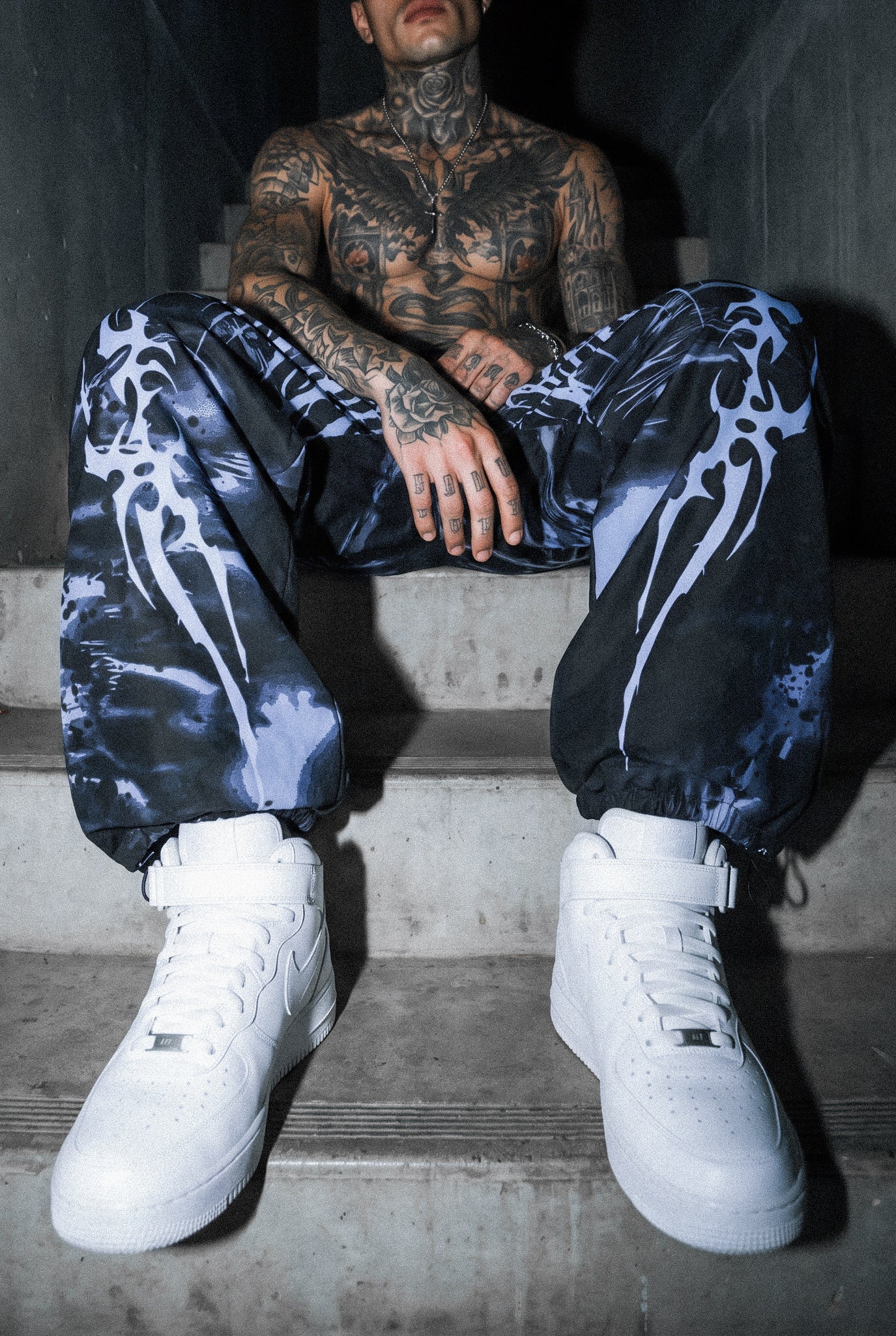 Eternal Winter (Blue) - Track Pants
