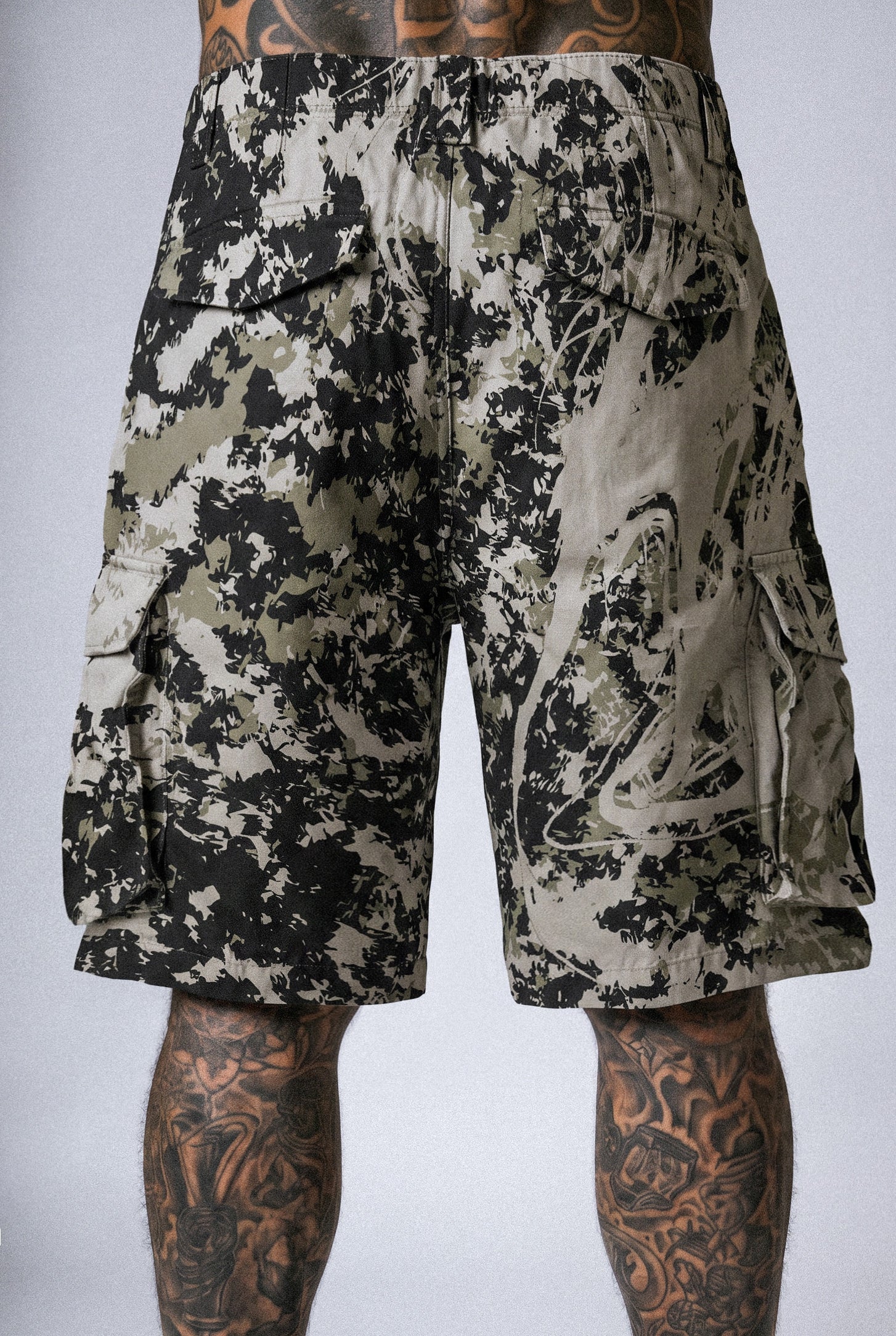 Fleshbound (Sand) - Cargo Shorts (260GSM)