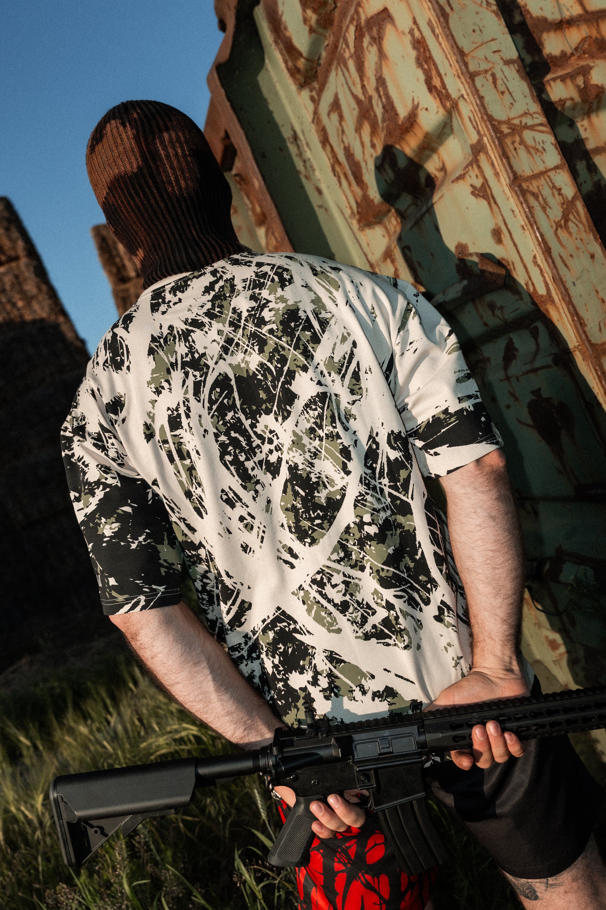 Fleshbound (Sand) - Heavy Oversized T-Shirt (250GSM)
