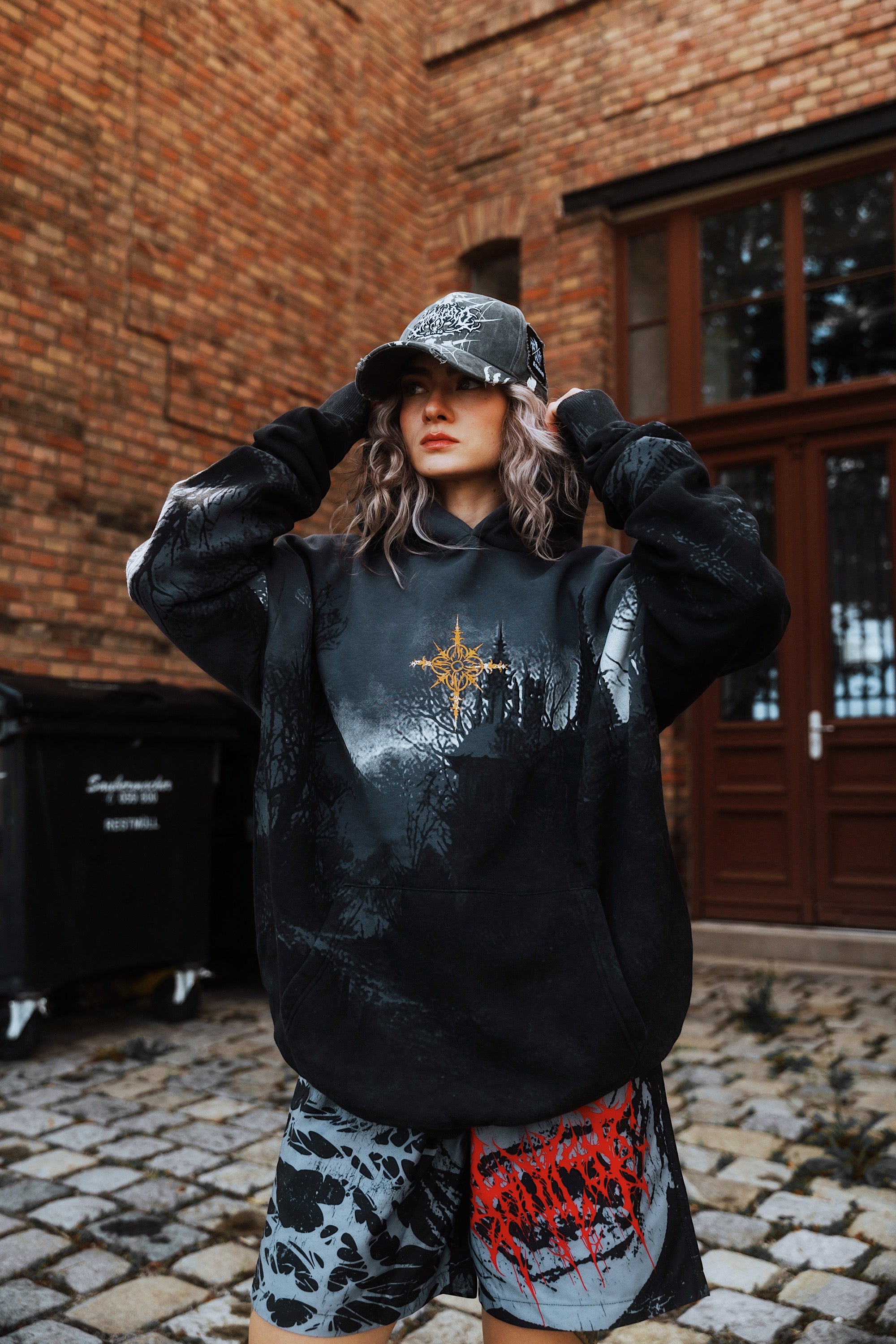 Full Moon Ritual - Customized Oversized Hoodie (350GSM)