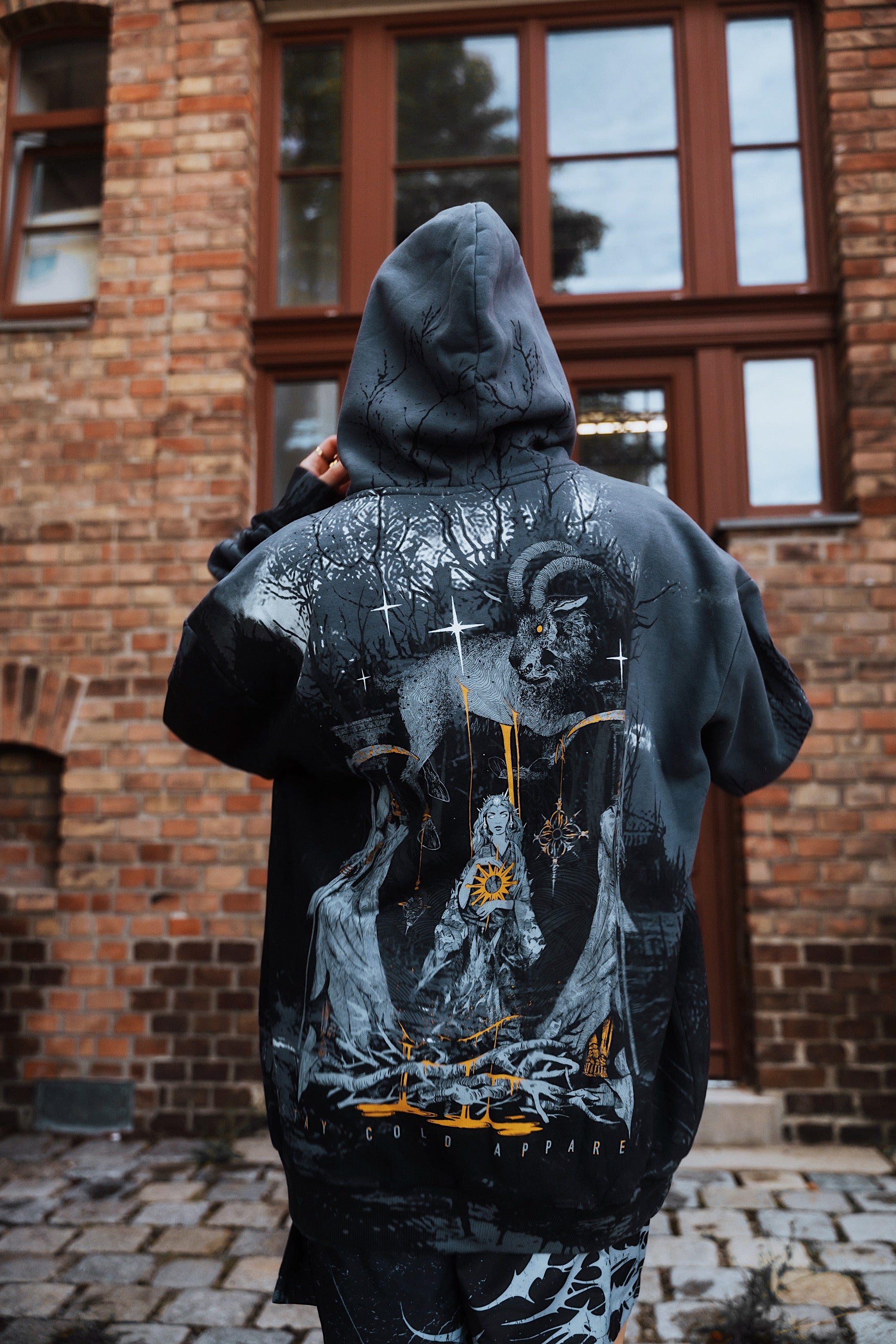 Full Moon Ritual - Customized Oversized Hoodie (350GSM)