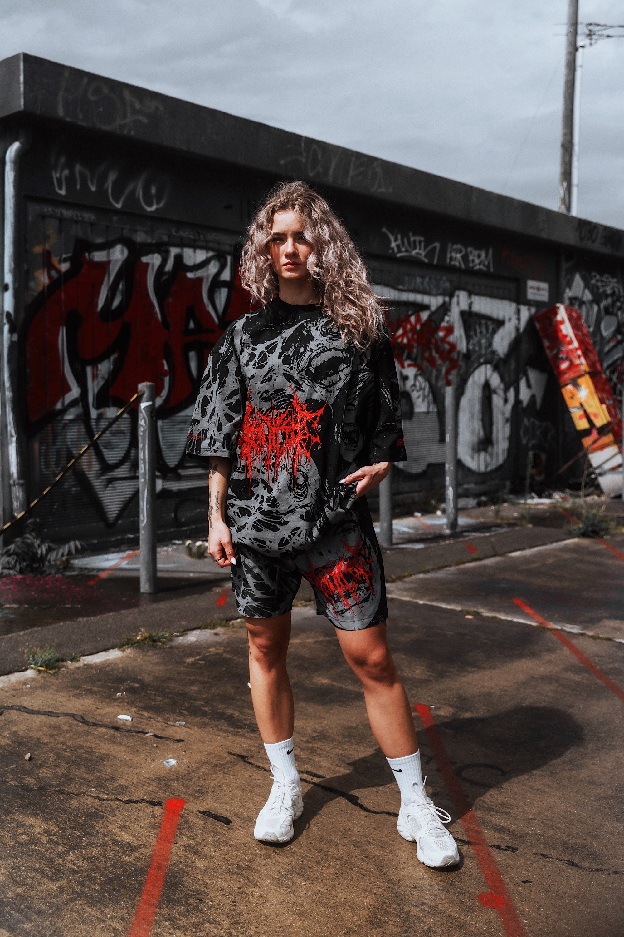 Grinfrost (black) - Swim Shorts