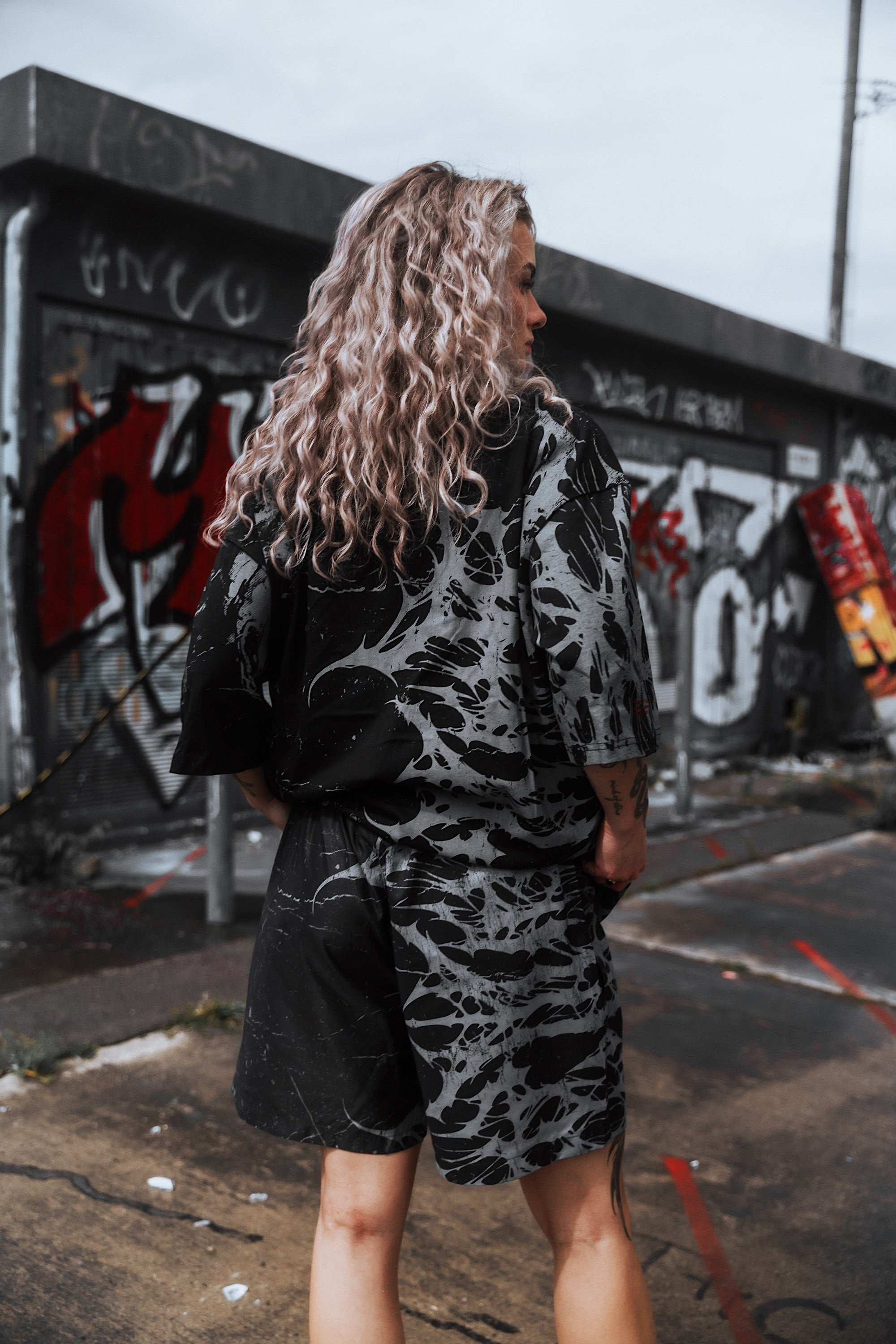 Grinfrost (black) - Swim Shorts