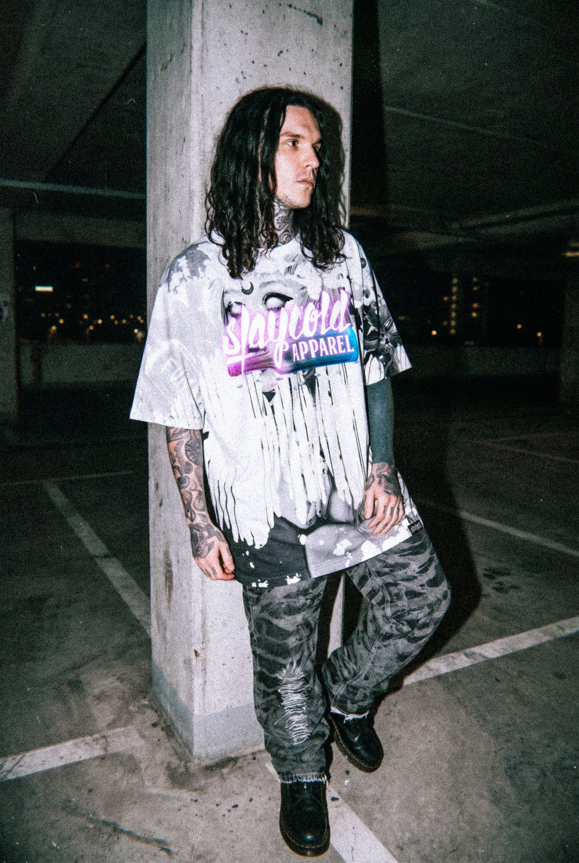 Hangover (allover) - Oversized T-Shirt (200GSM)