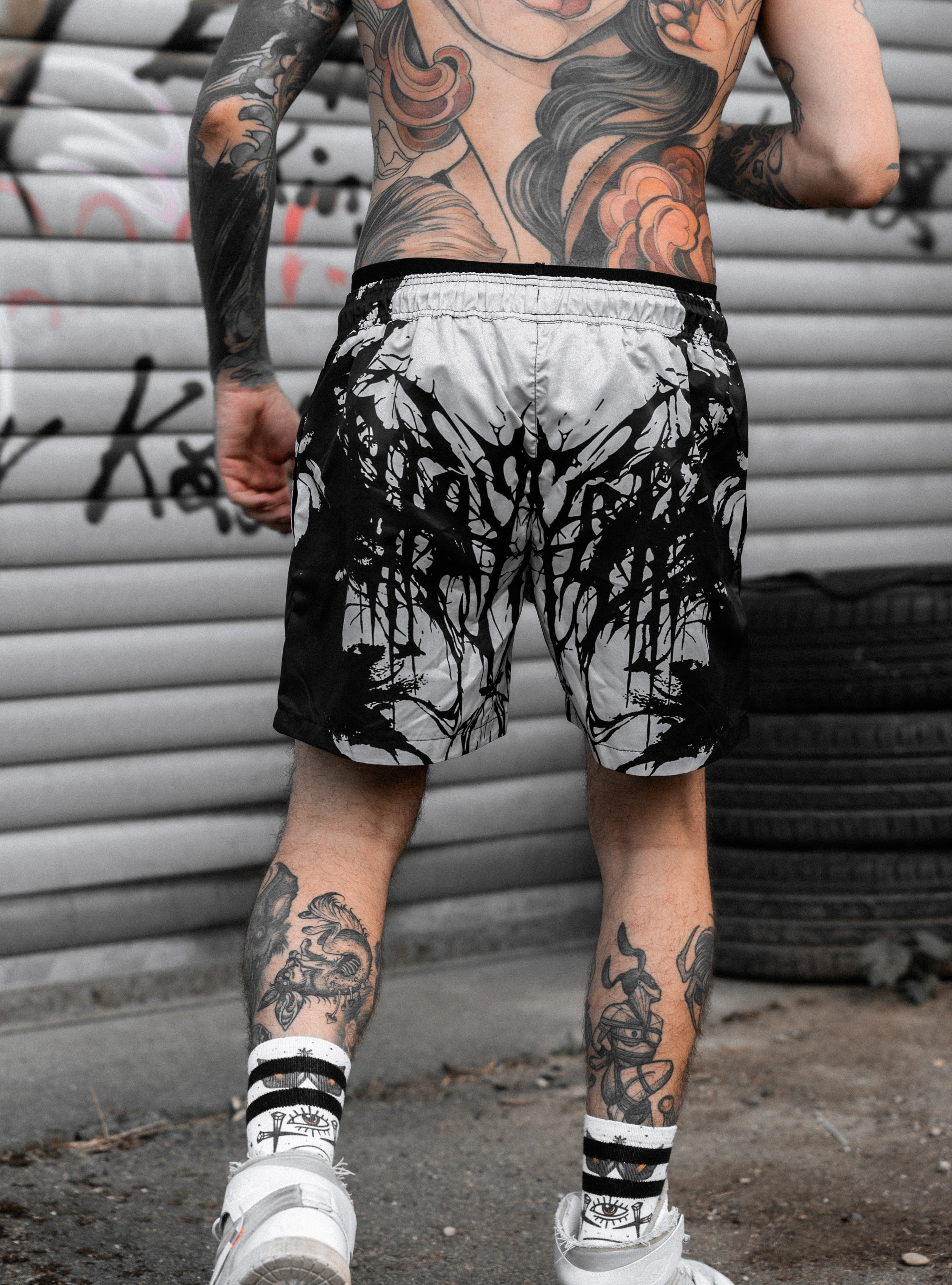 Killsilver (black) - Swim Shorts