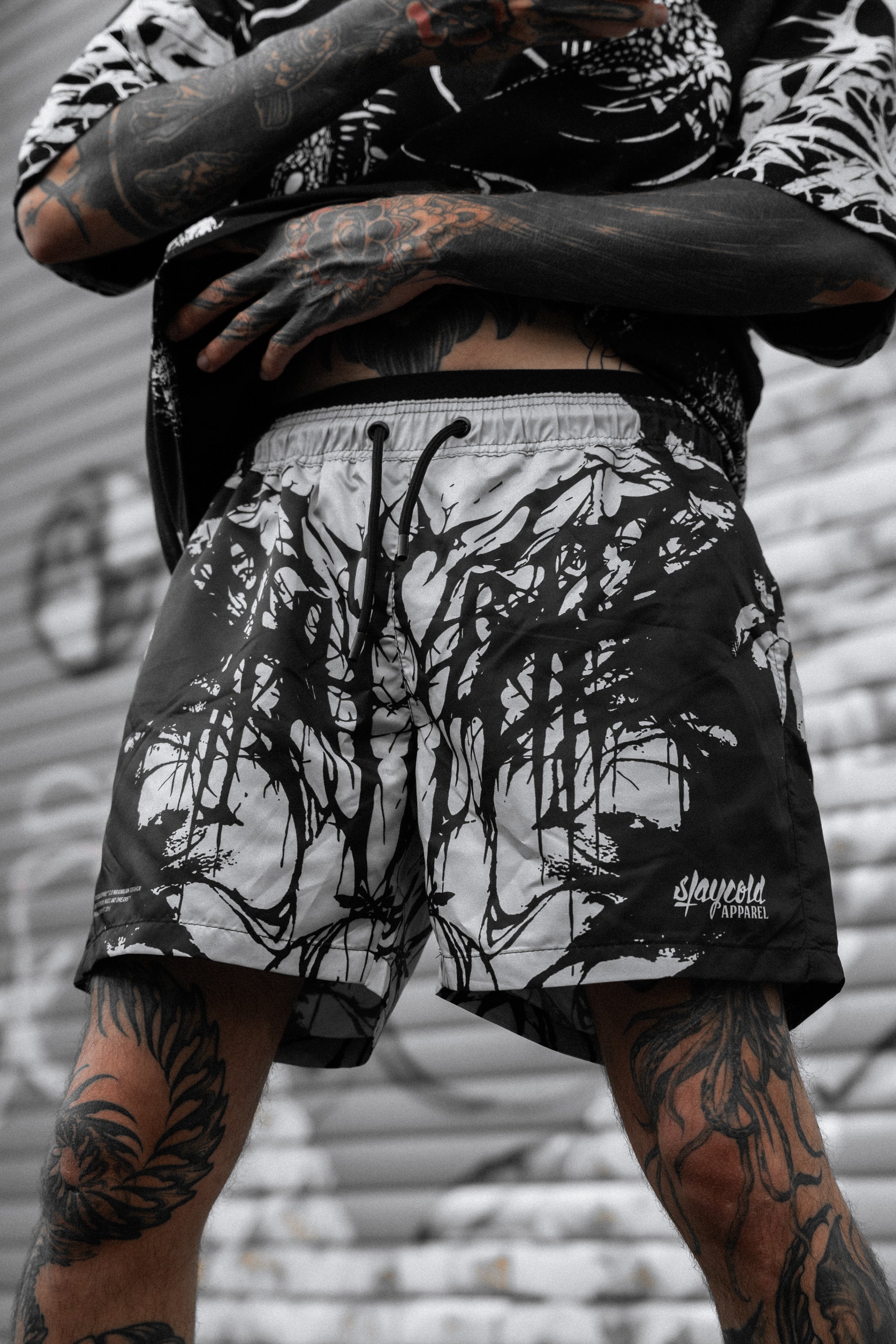 Killsilver (black) - Swim Shorts