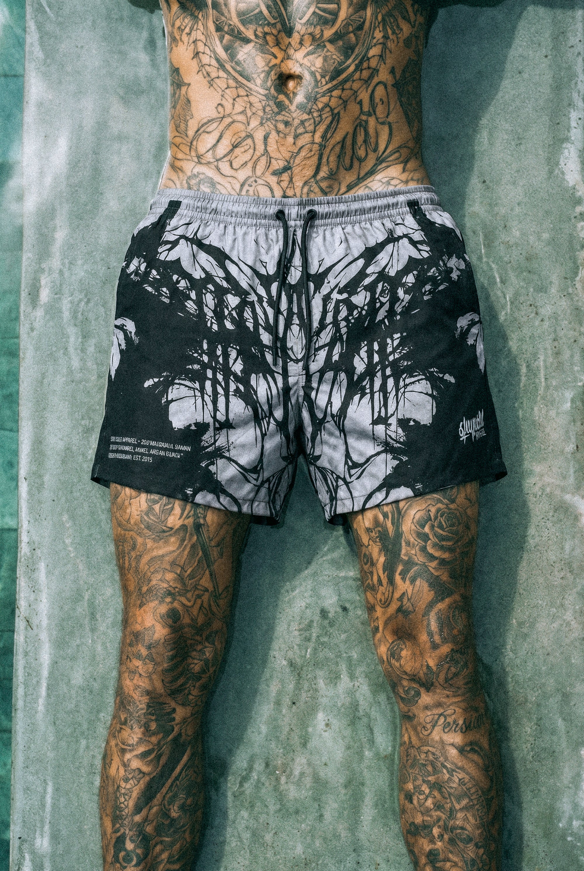Killsilver (black) - Swim Shorts
